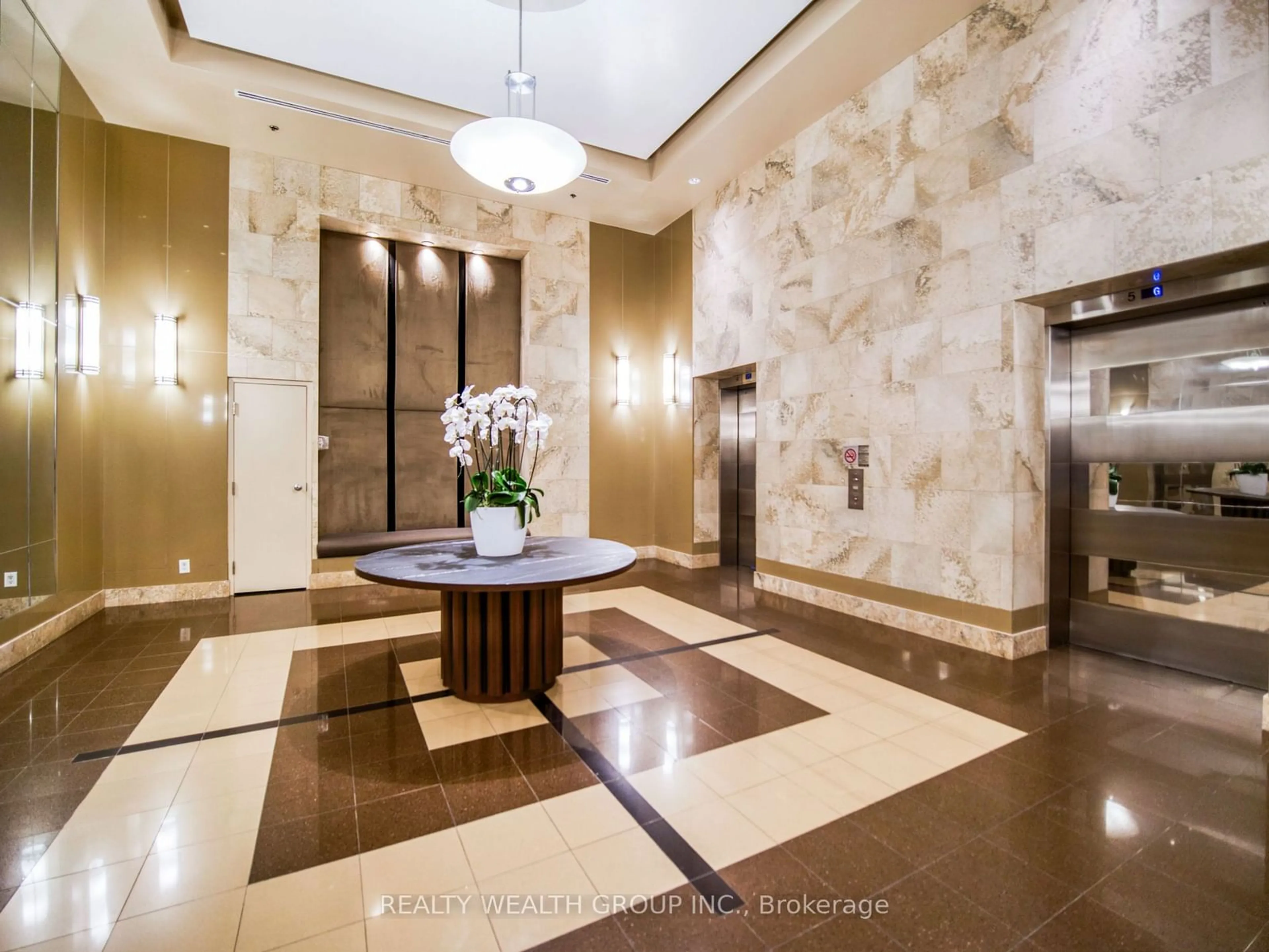 Lobby for 8 Park Rd #2113, Toronto Ontario M4W 3S5