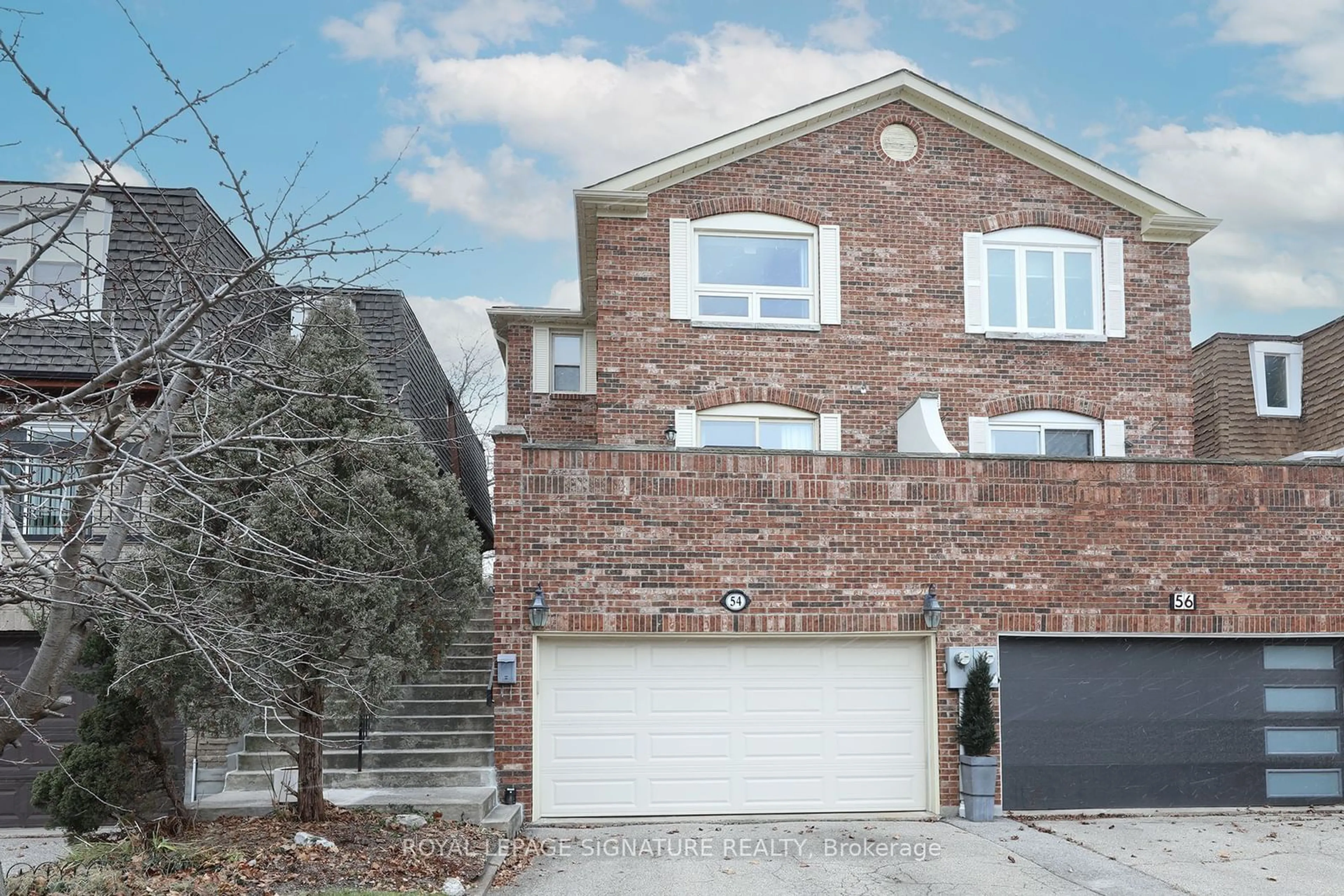 Home with brick exterior material, street for 54 Stillwater Cres, Toronto Ontario M2R 3S2