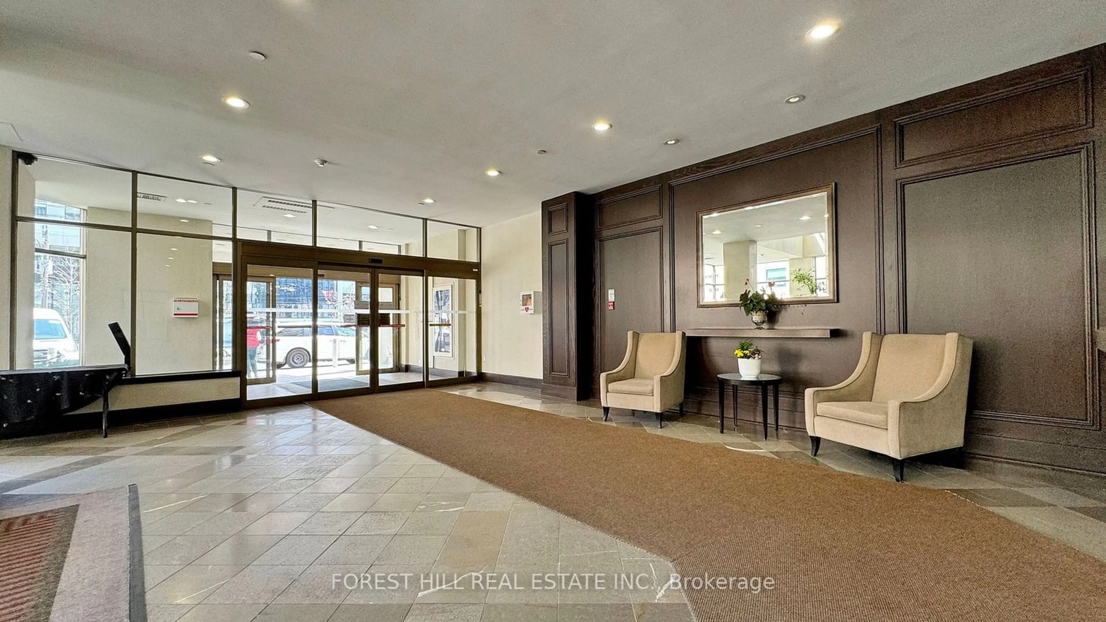 Lobby for 30 Greenfield Ave #1114, Toronto Ontario M2N 6N3