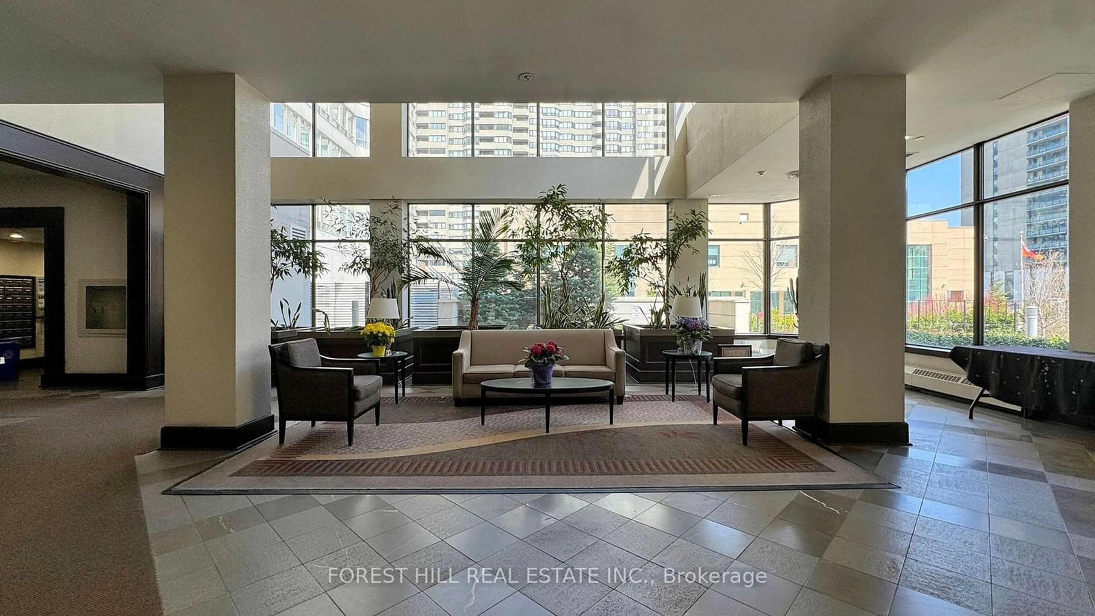 Lobby for 30 Greenfield Ave #1114, Toronto Ontario M2N 6N3