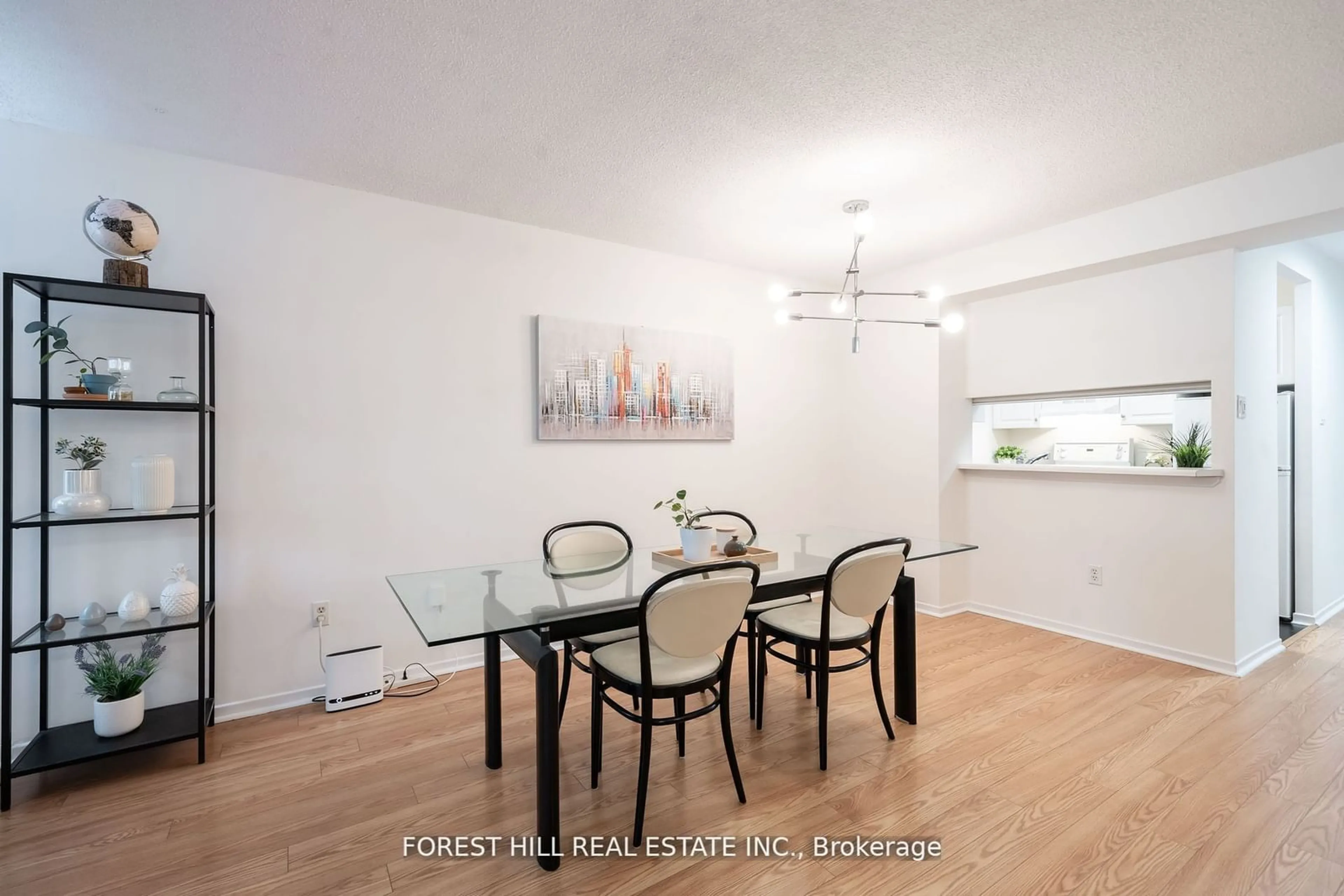 Dining room, wood/laminate floor for 1055 Bay St #201, Toronto Ontario M5S 3A3