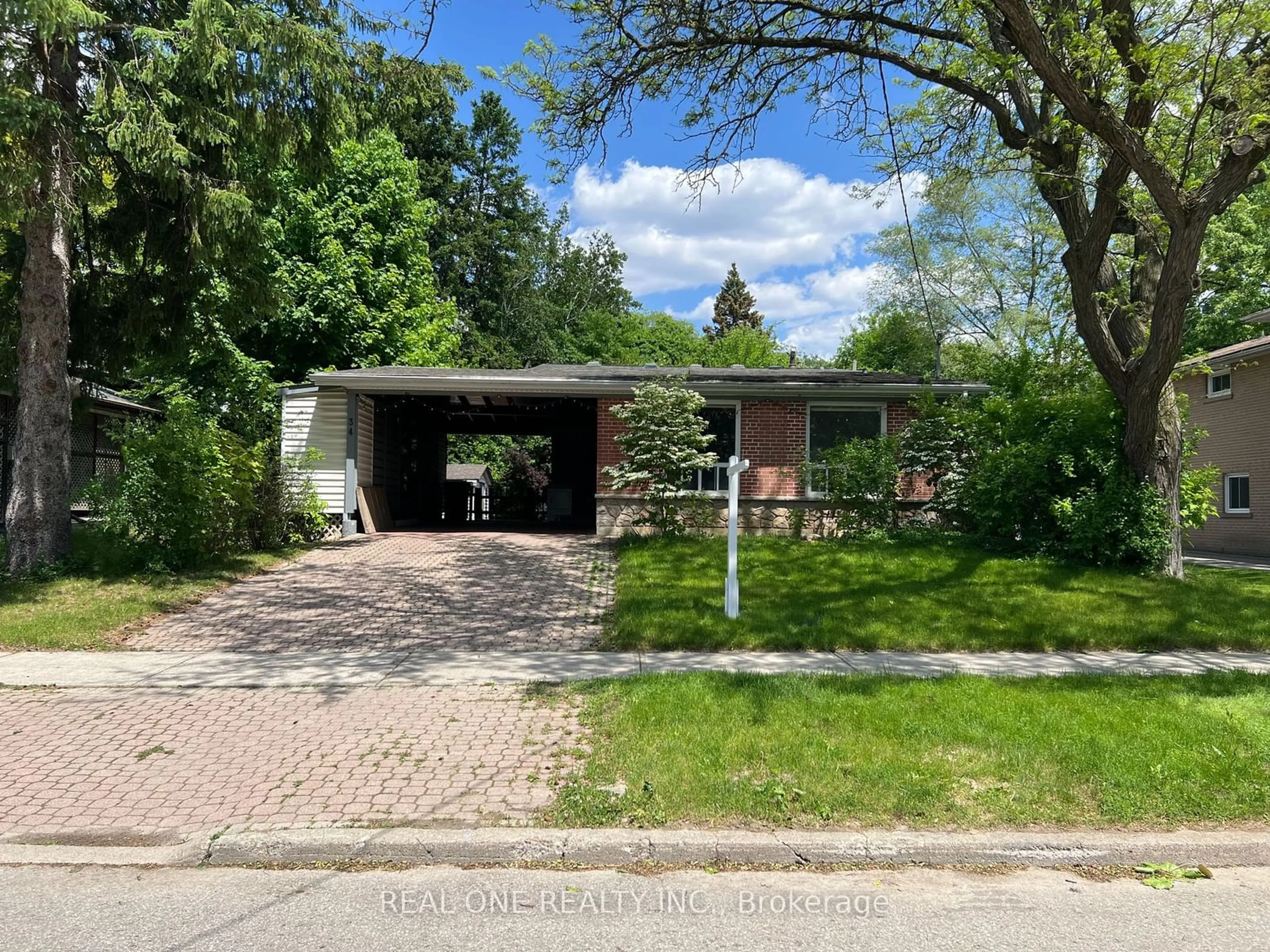 Home with brick exterior material, street for 34 Shippigan Cres, Toronto Ontario M2J 2G2