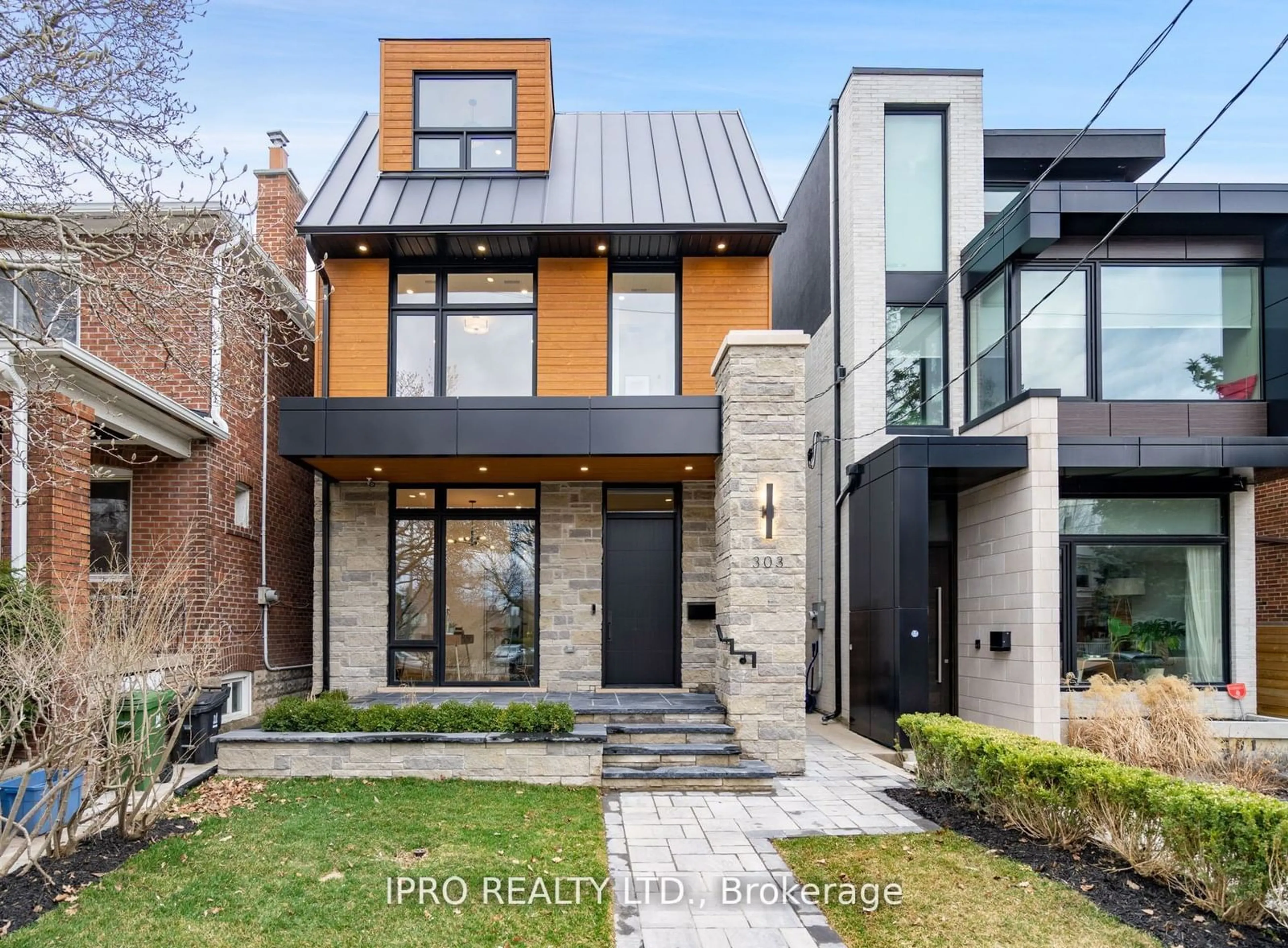 Home with brick exterior material, street for 303 Wychwood Ave, Toronto Ontario M6C 2T6