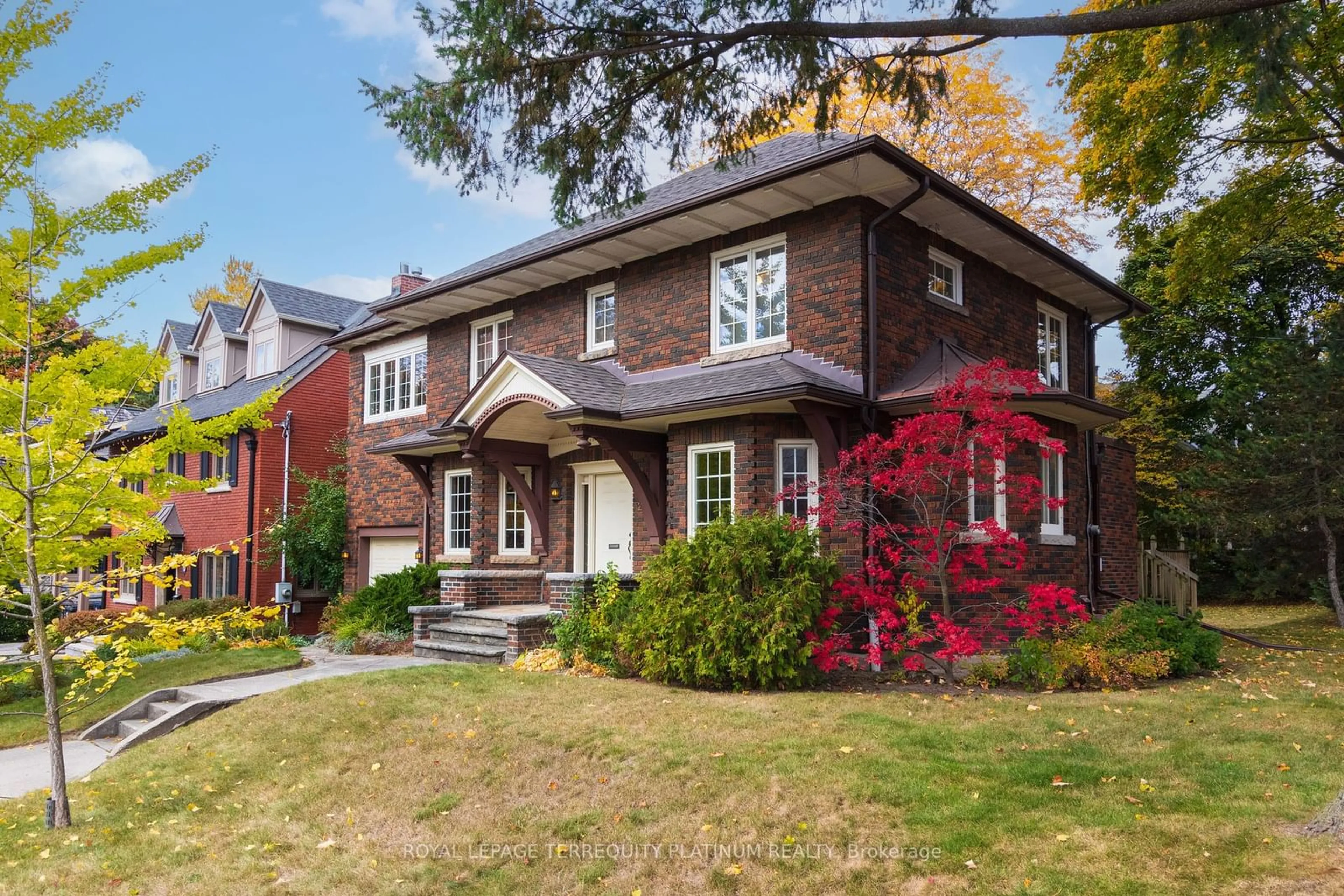 Home with brick exterior material, street for 26 St Leonards Ave, Toronto Ontario M4N 1J9