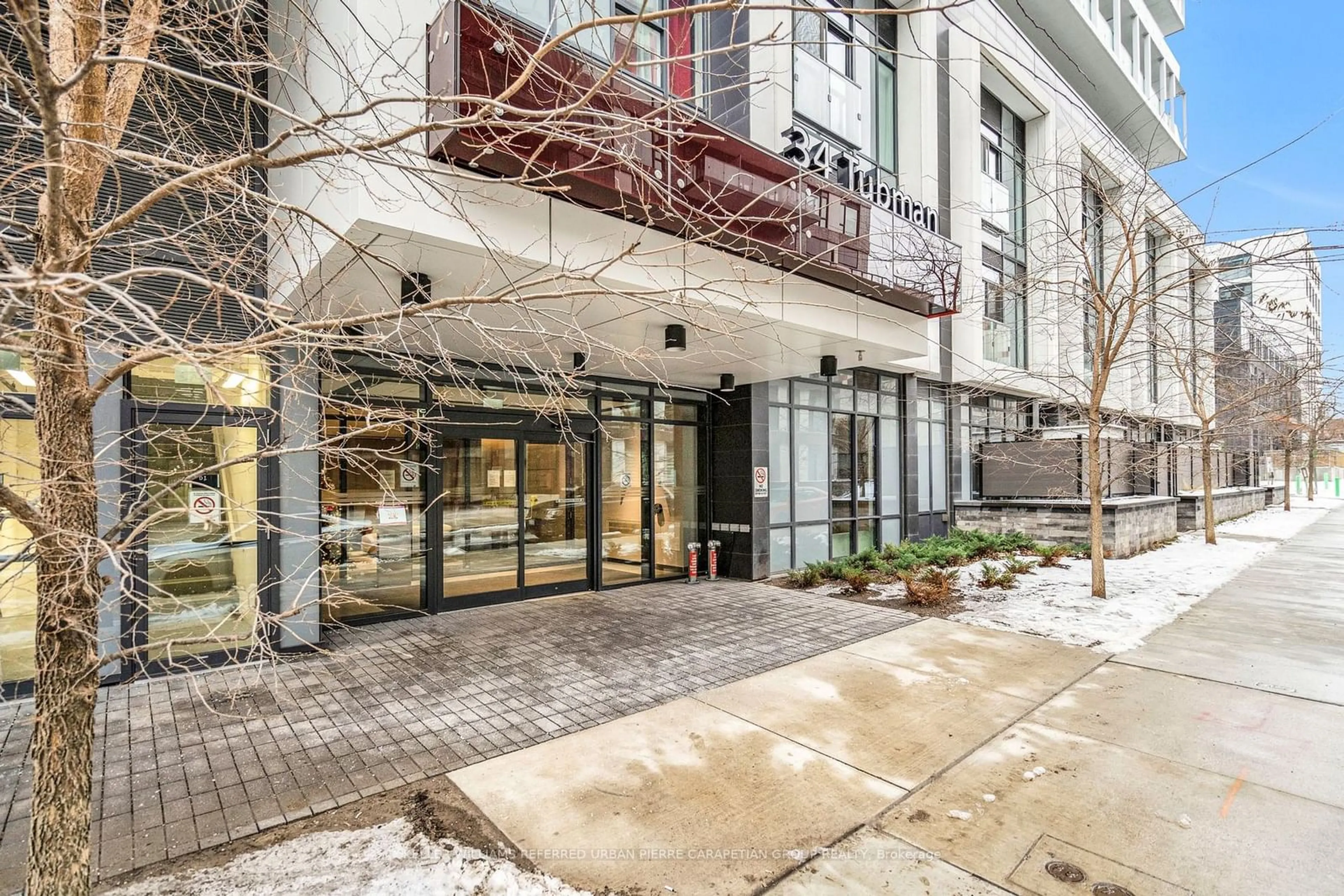 Patio, street for 34 Tubman Ave #807, Toronto Ontario M5A 0R2