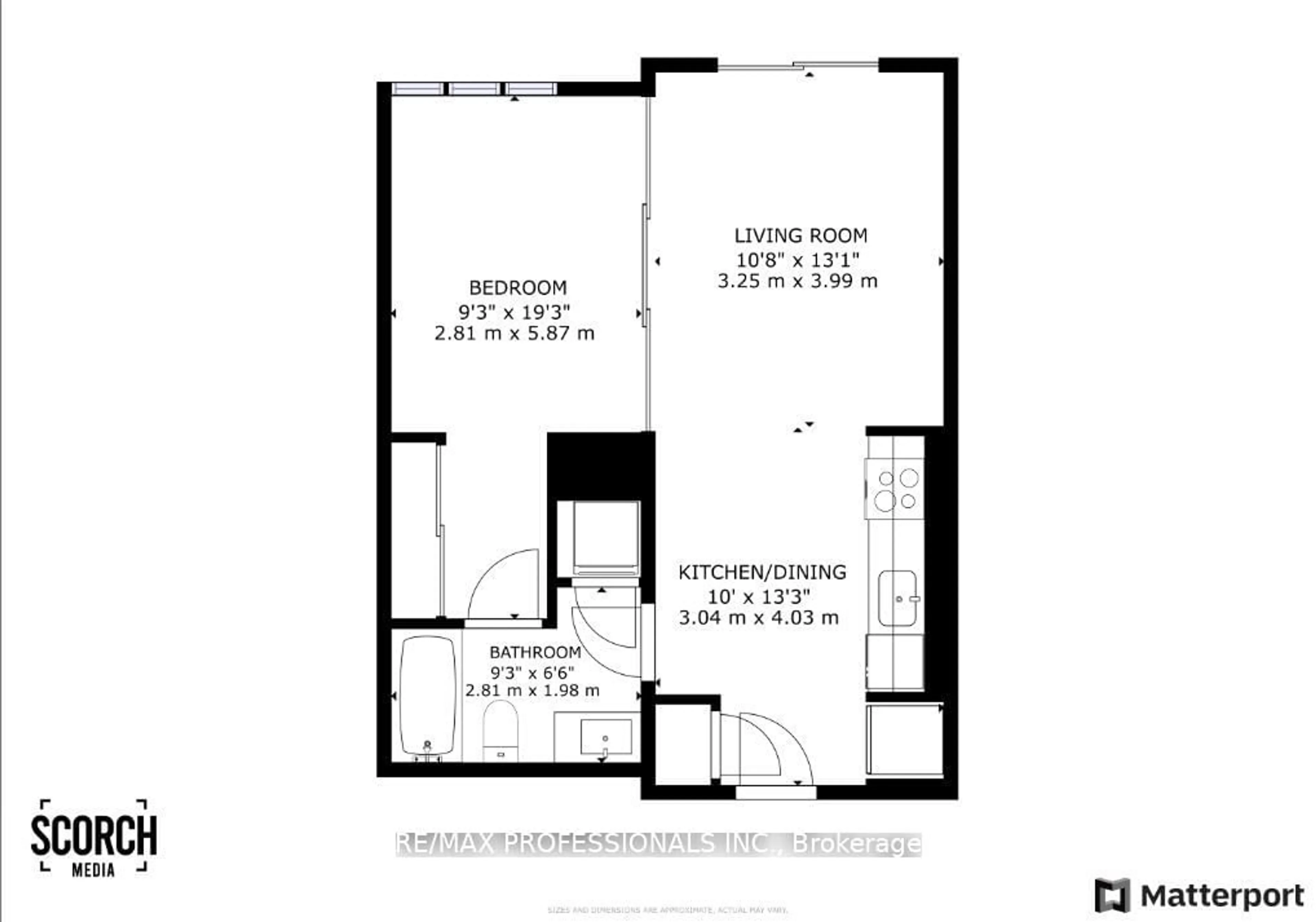 Floor plan for 85 Queens Wharf Rd #4211, Toronto Ontario M5V 0J9