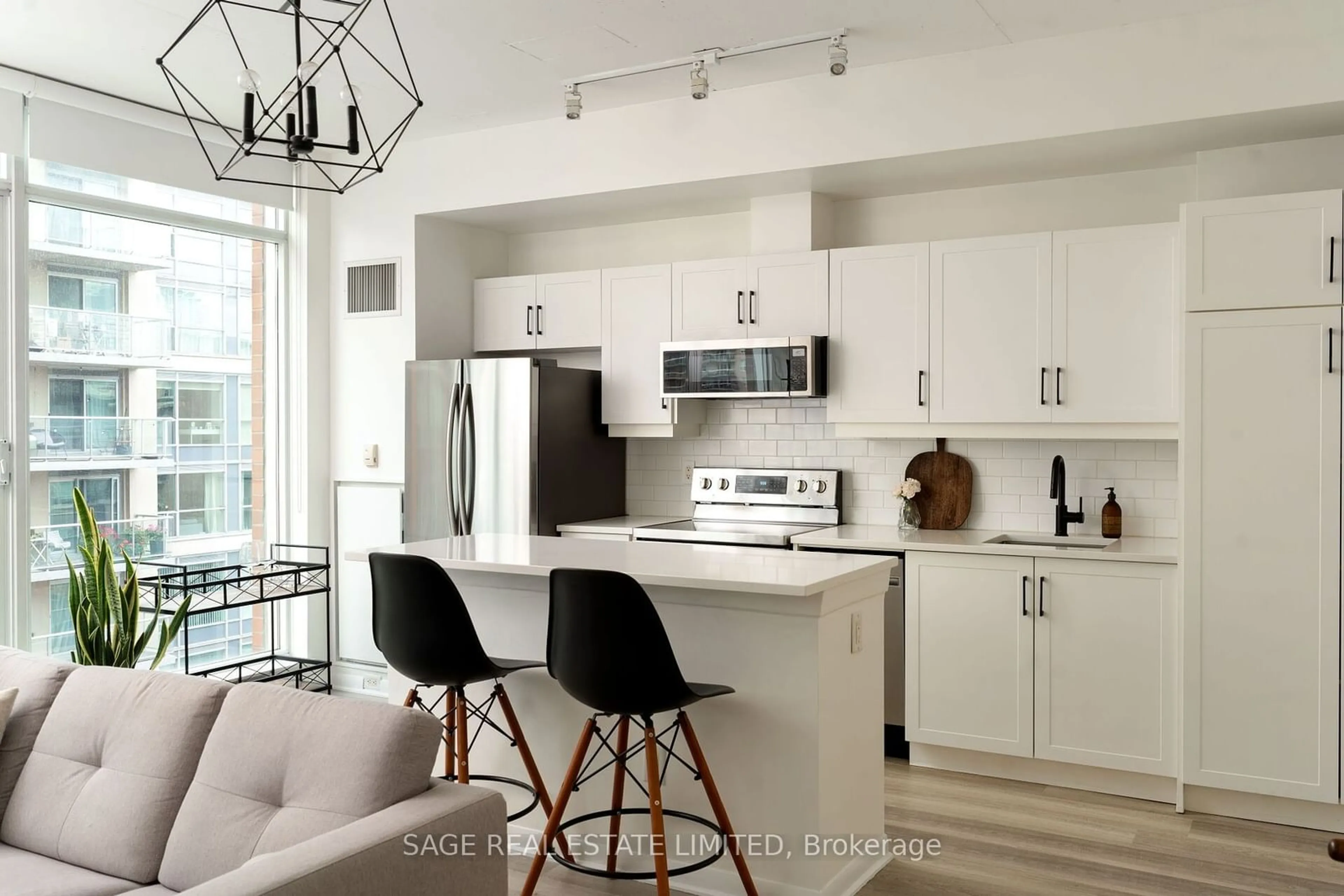 Open concept kitchen, unknown for 333 Adelaide St #717, Toronto Ontario M5A 4T4