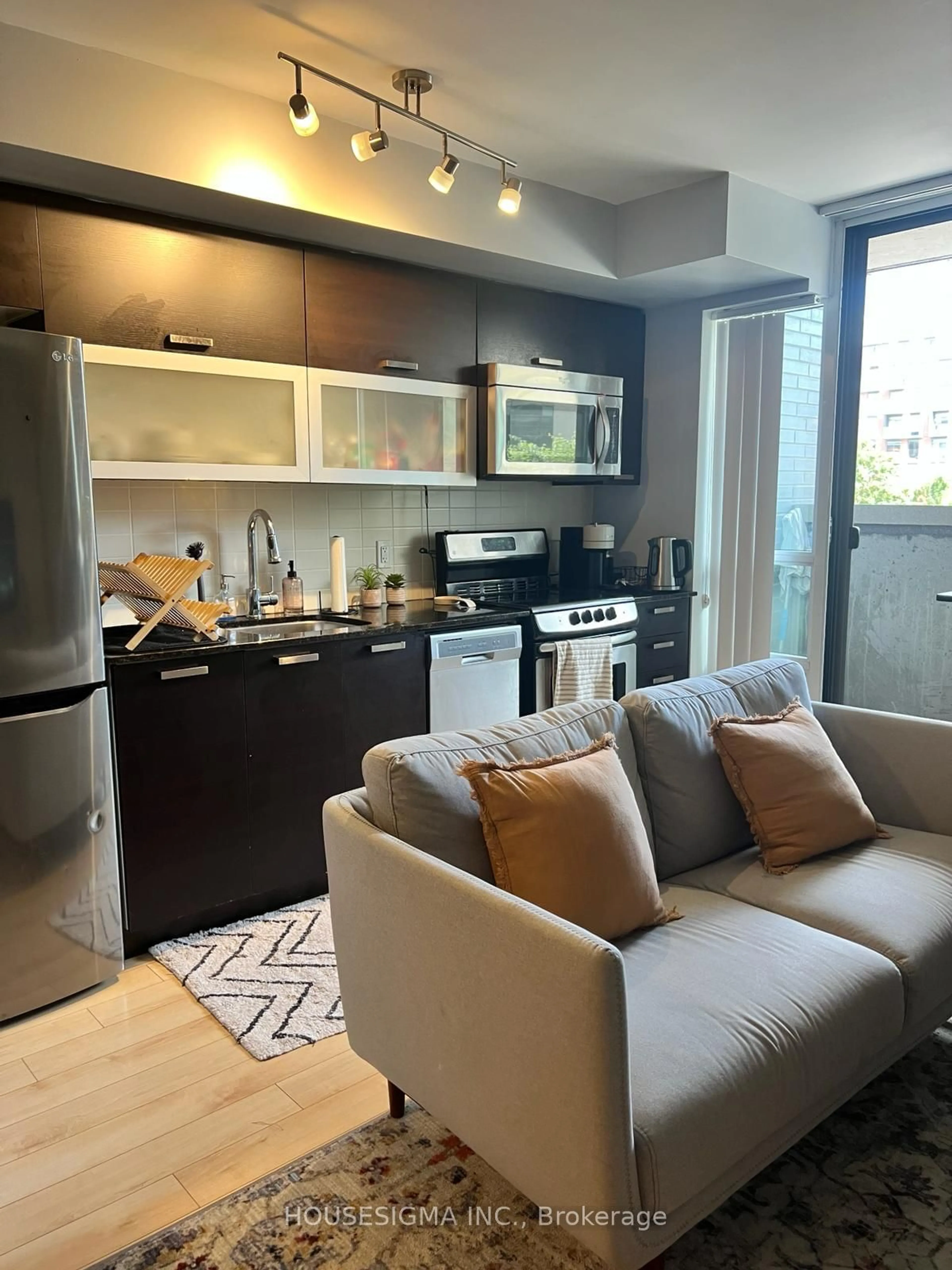 Open concept kitchen, unknown for 68 Abell St #238, Toronto Ontario M6J 0A2