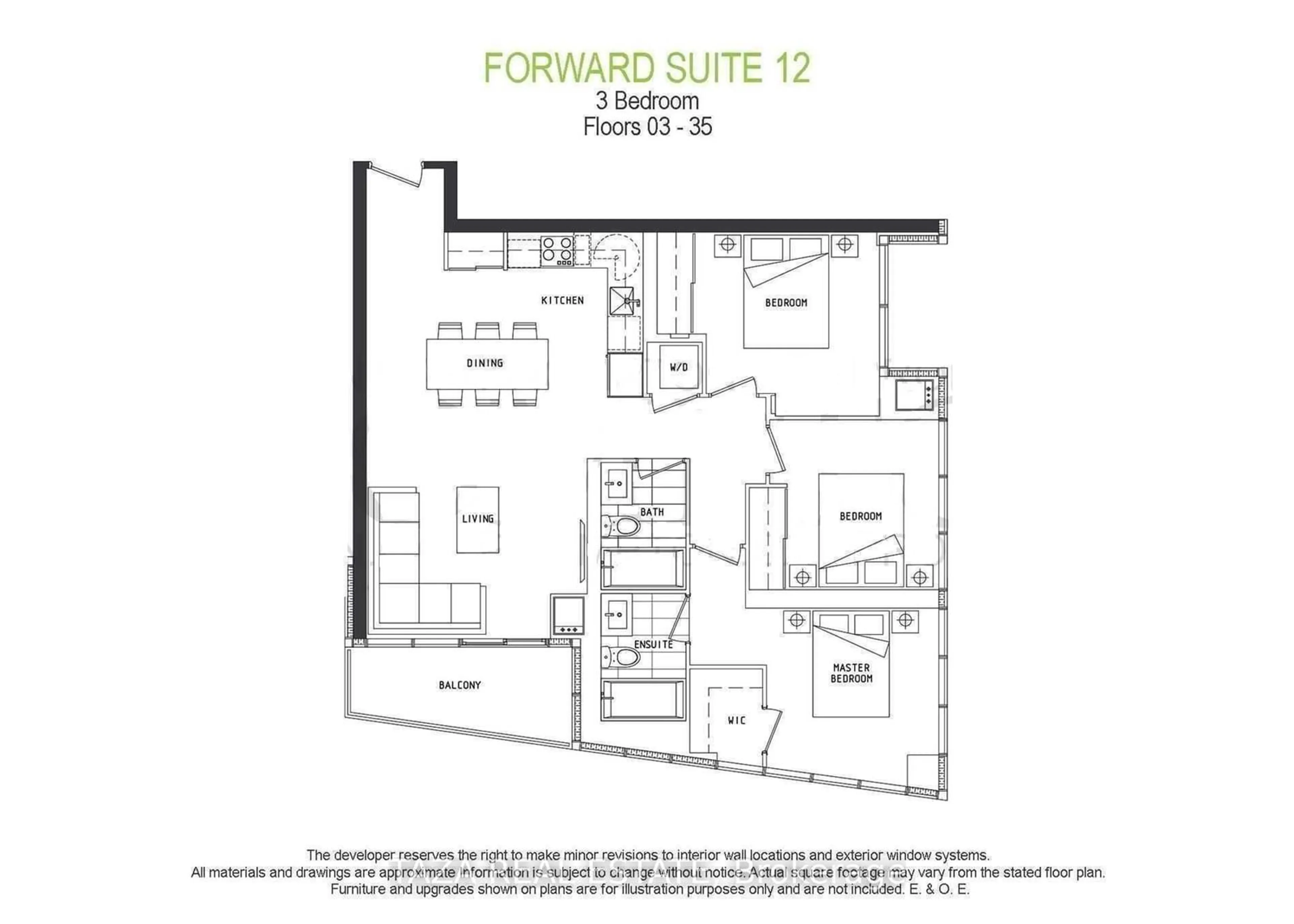 Floor plan for 70 Queens Wharf Rd #312, Toronto Ontario M5V 0J2