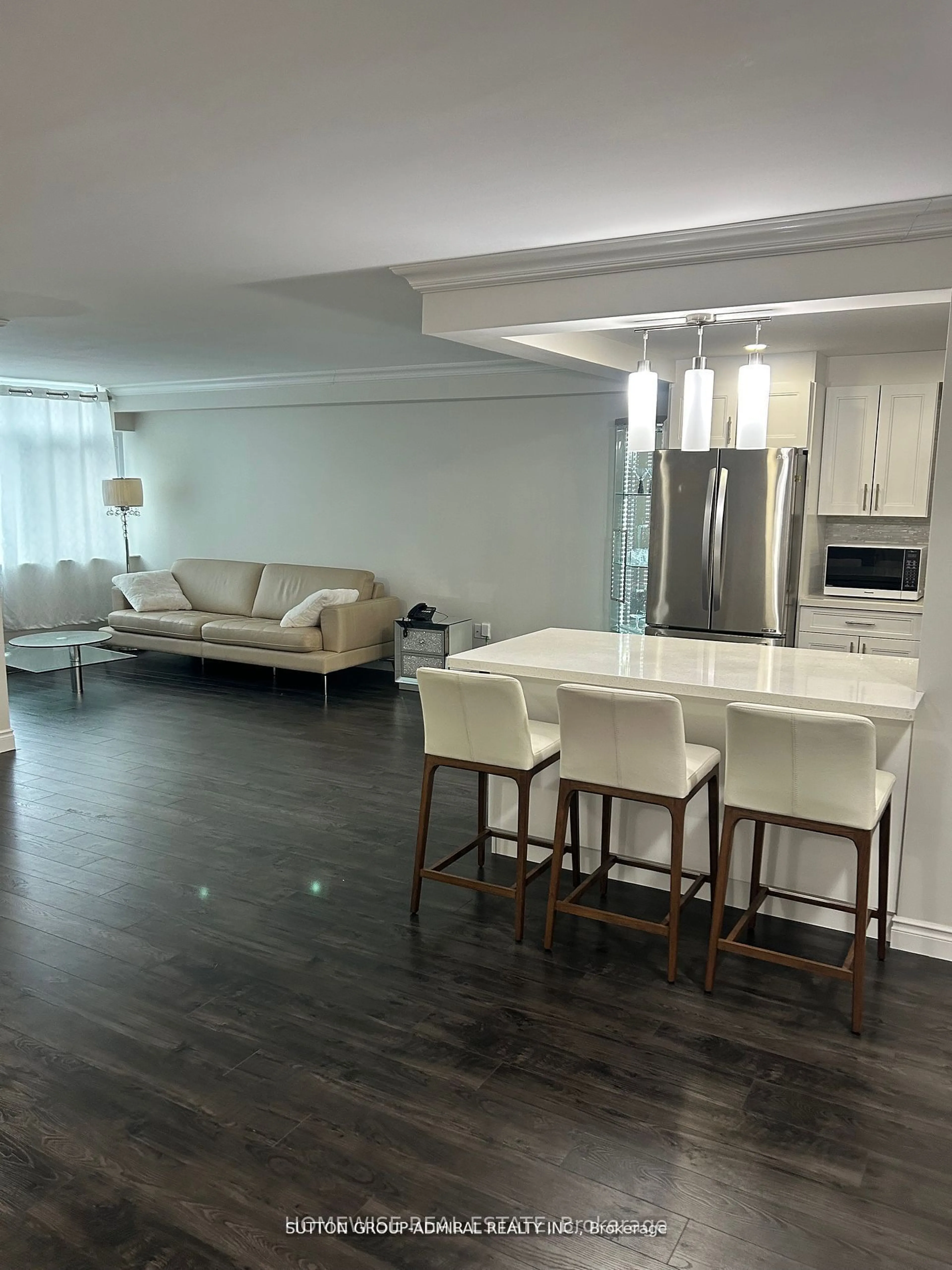 Open concept kitchen, unknown for 90 Fisherville Rd #1204, Toronto Ontario M2R 3J9