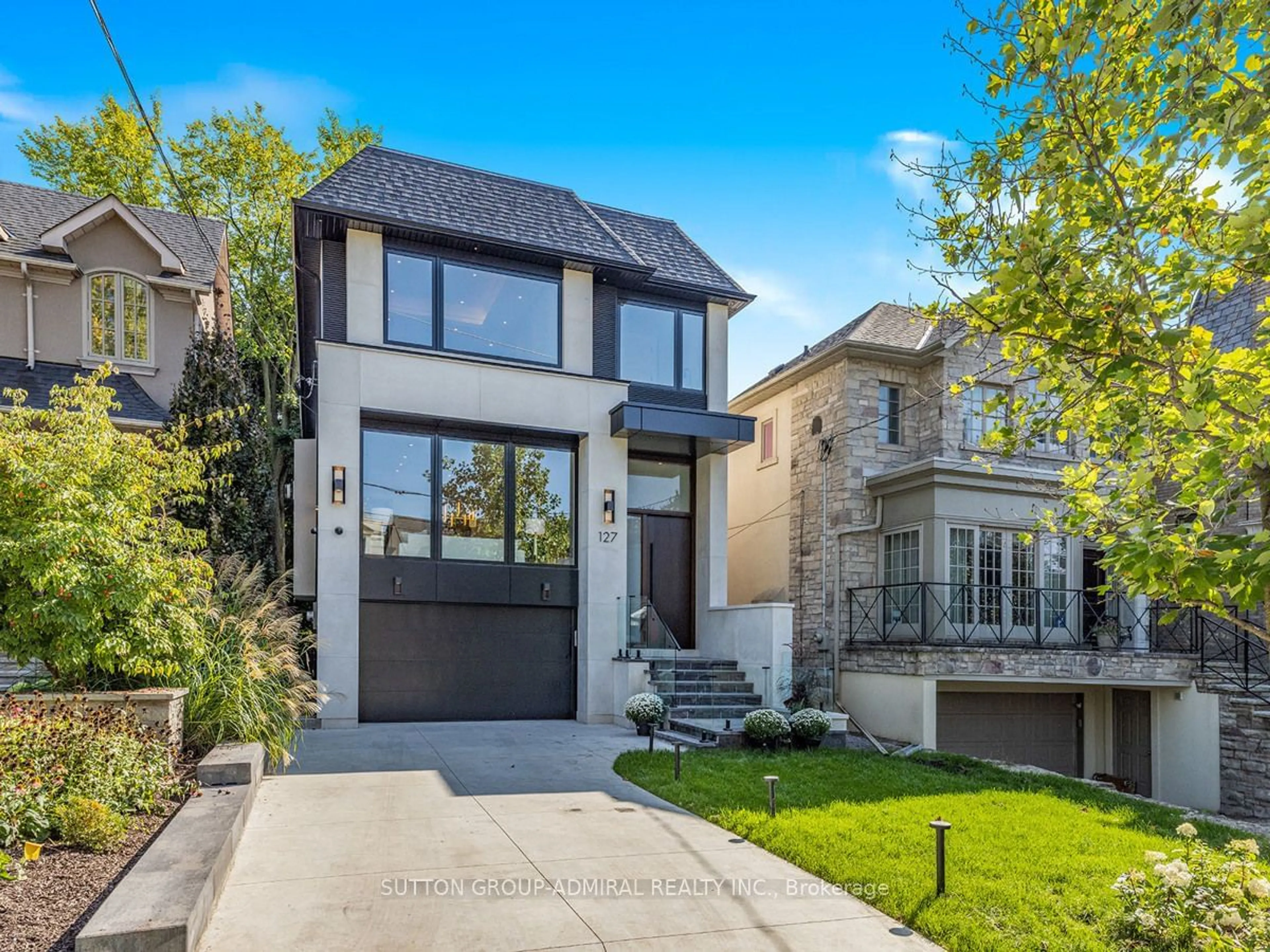 Home with brick exterior material, street for 127 Joicey Blvd, Toronto Ontario M2M 2T8