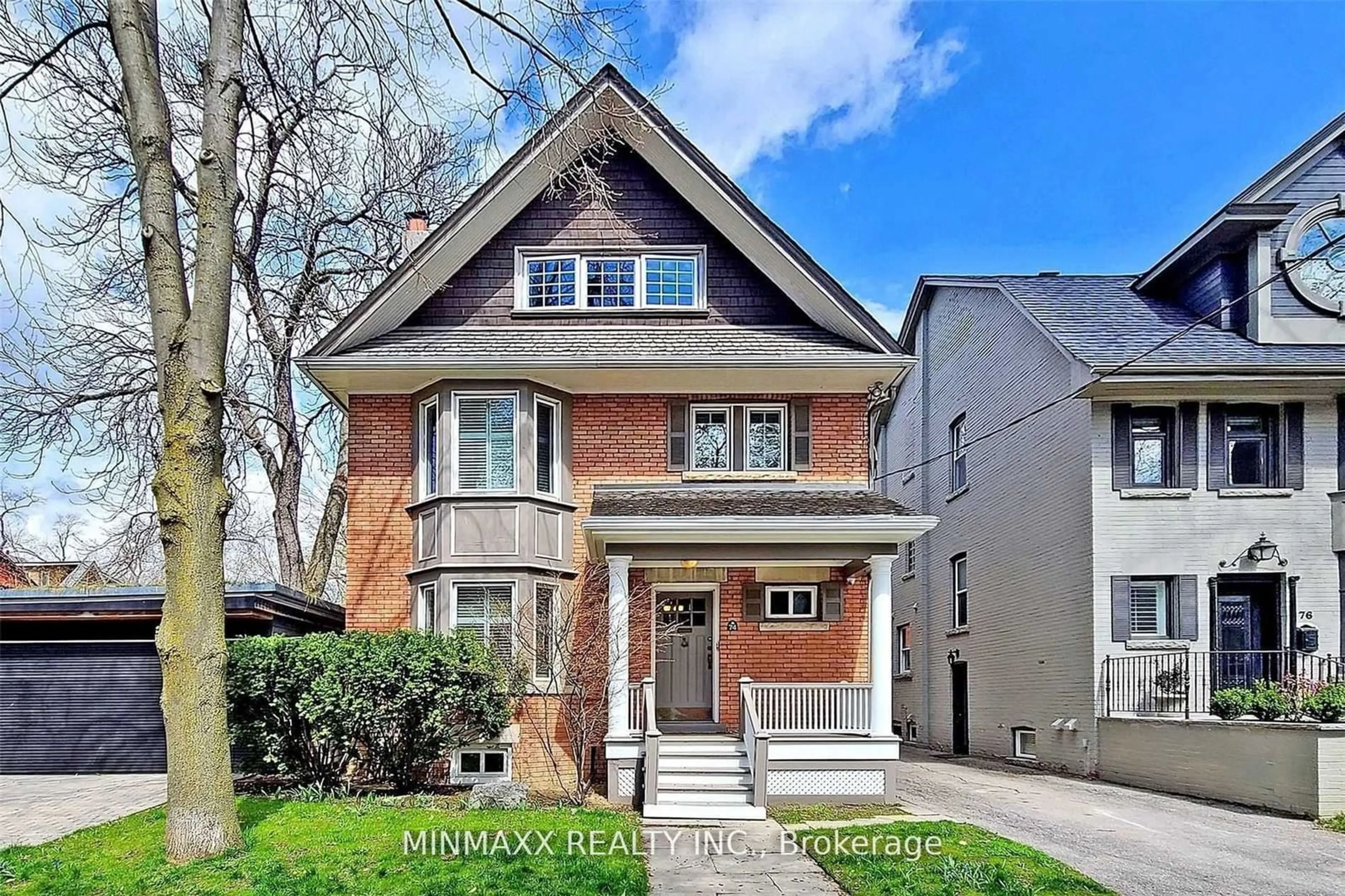 Home with brick exterior material, street for 74 Dale Ave, Toronto Ontario M4W 1K9