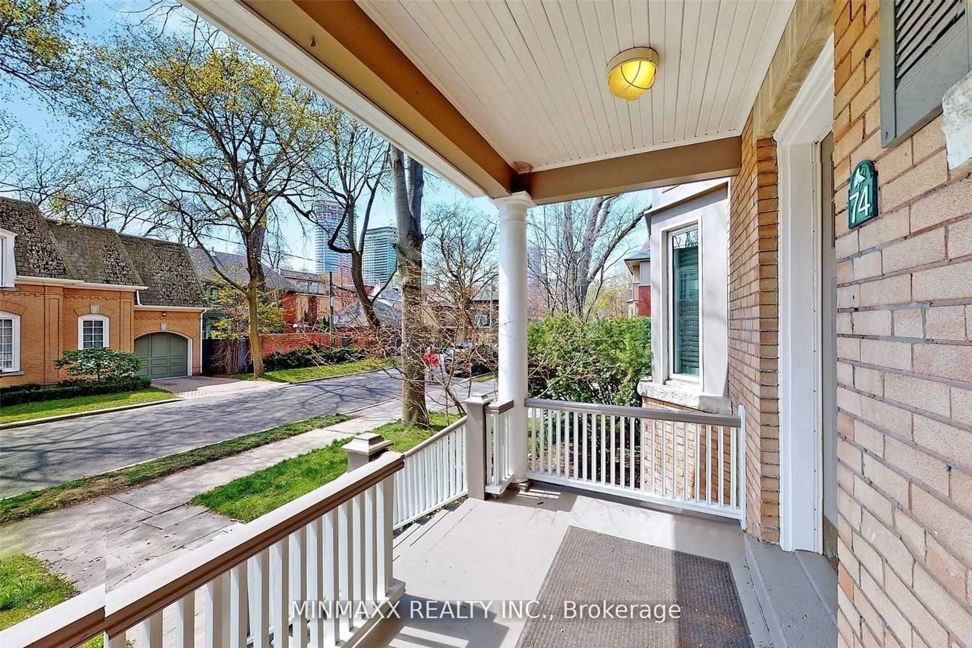 Patio, street for 74 Dale Ave, Toronto Ontario M4W 1K9