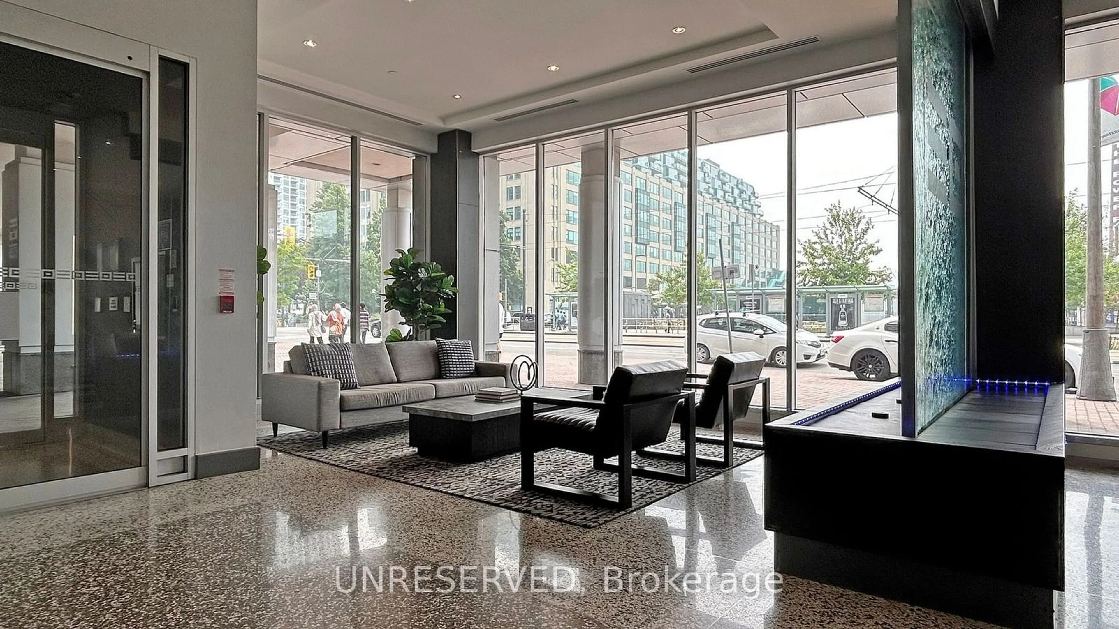 Lobby for 218 Queens Quay #1206, Toronto Ontario M5J 2Y6