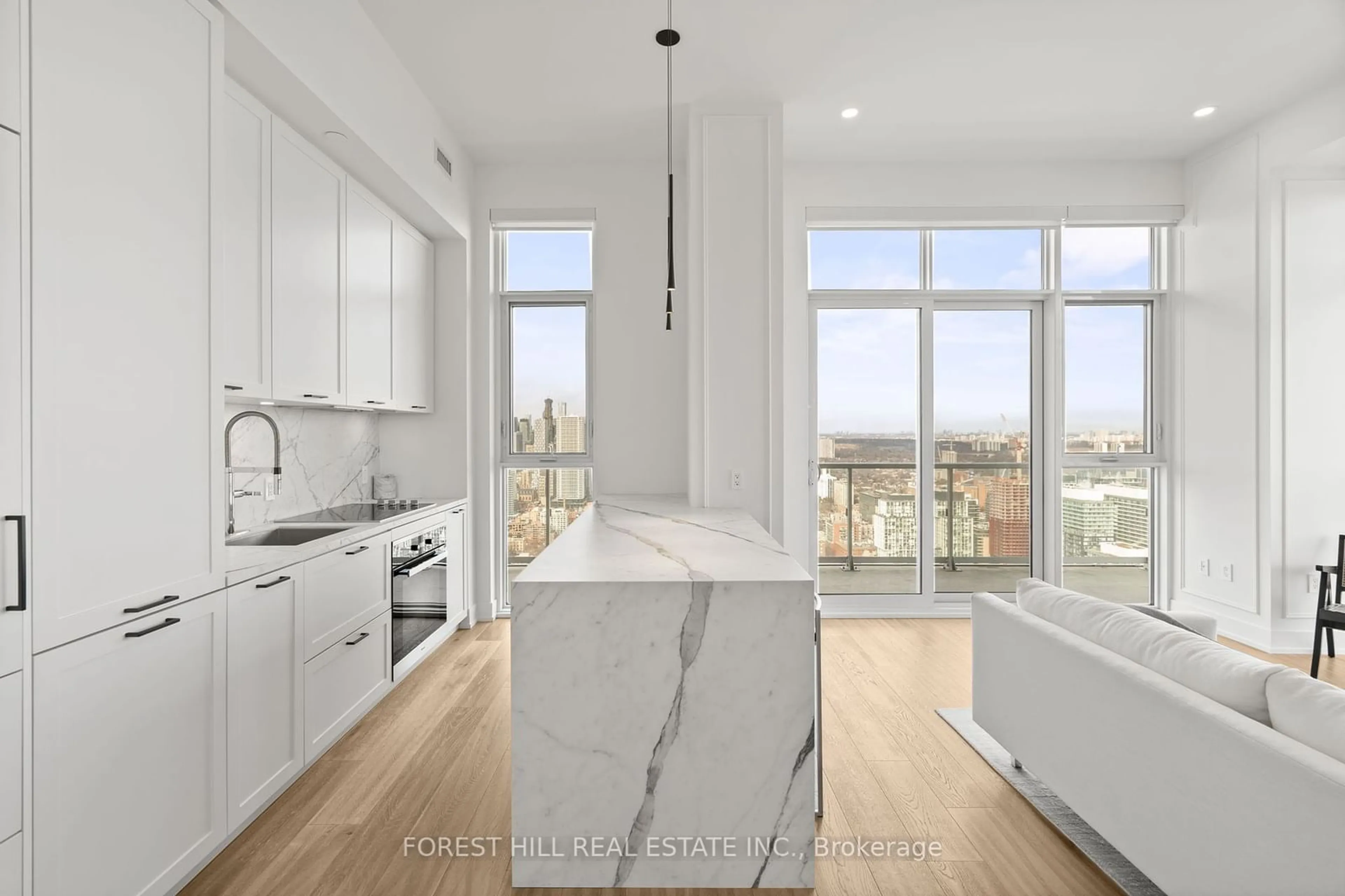 Open concept kitchen, unknown for 15 Lower Jarvis St #4504, Toronto Ontario M5E 0C4