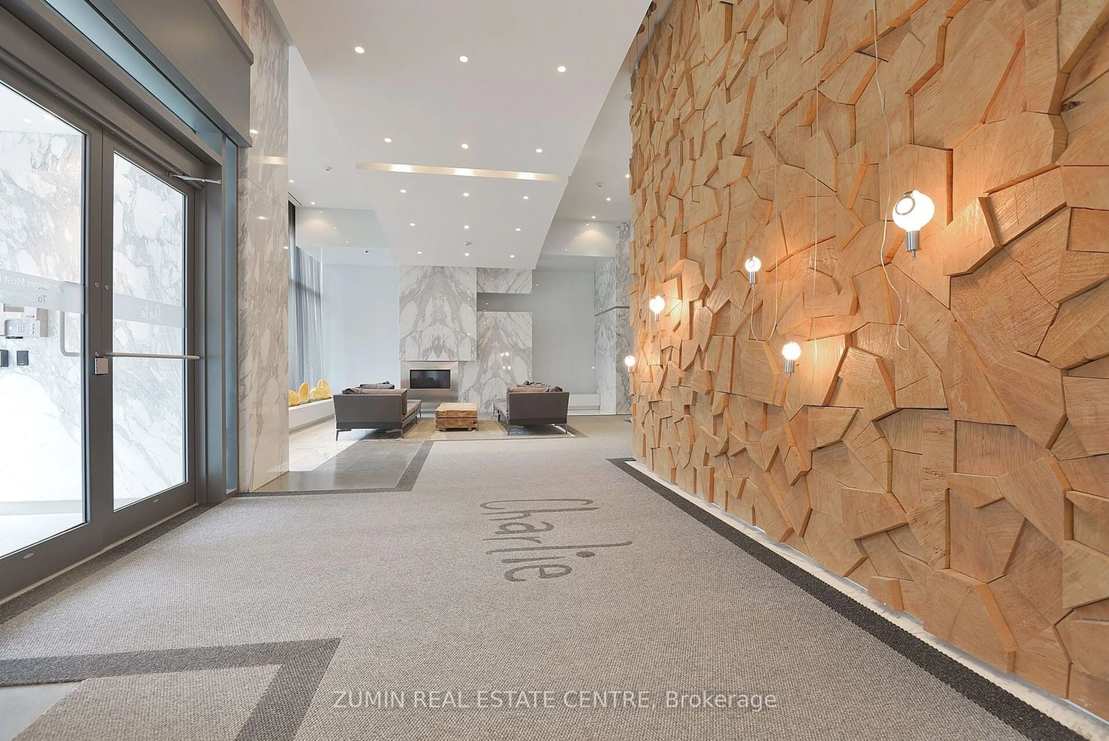 Lobby for 8 Charlotte St #3502, Toronto Ontario M5V 0K4