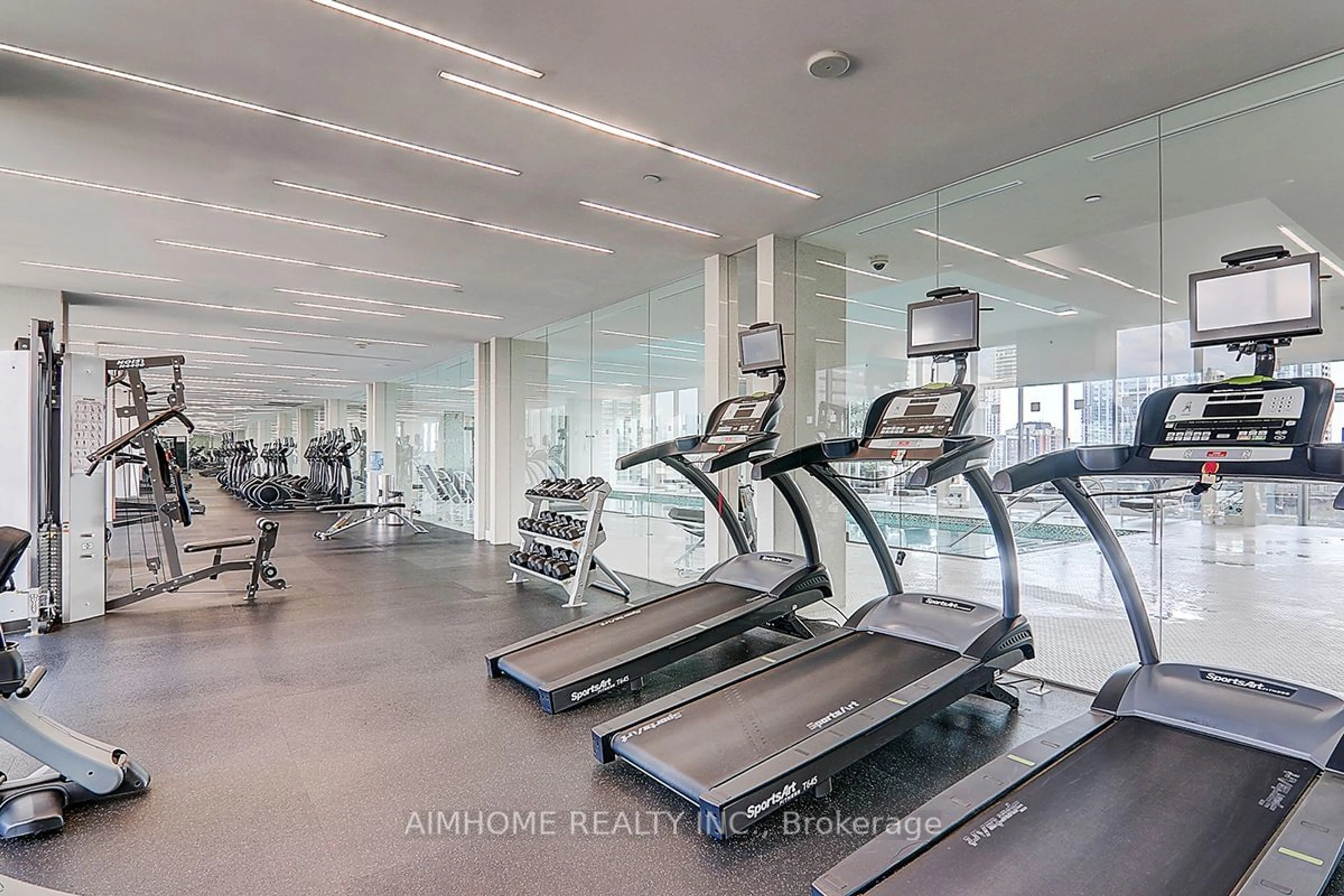 Gym or fitness room for 11 Bogert Ave #3209, Toronto Ontario M2N 1K4