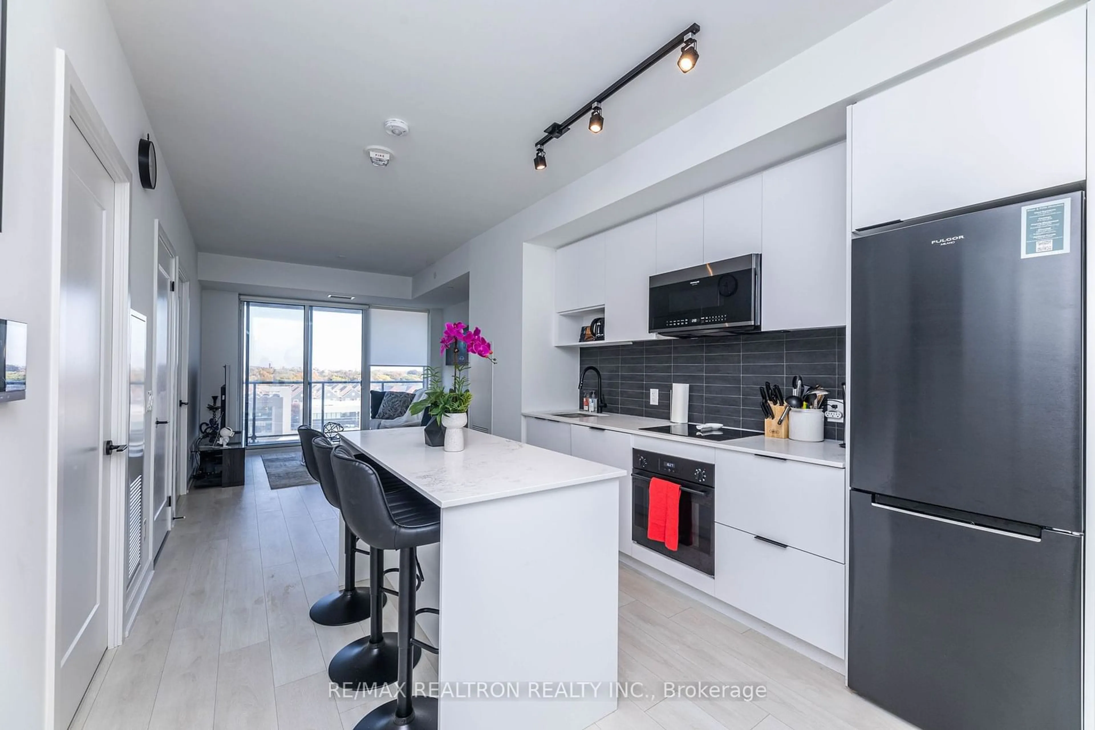 Open concept kitchen, unknown for 5 Defries St #701, Toronto Ontario M5A 3R4