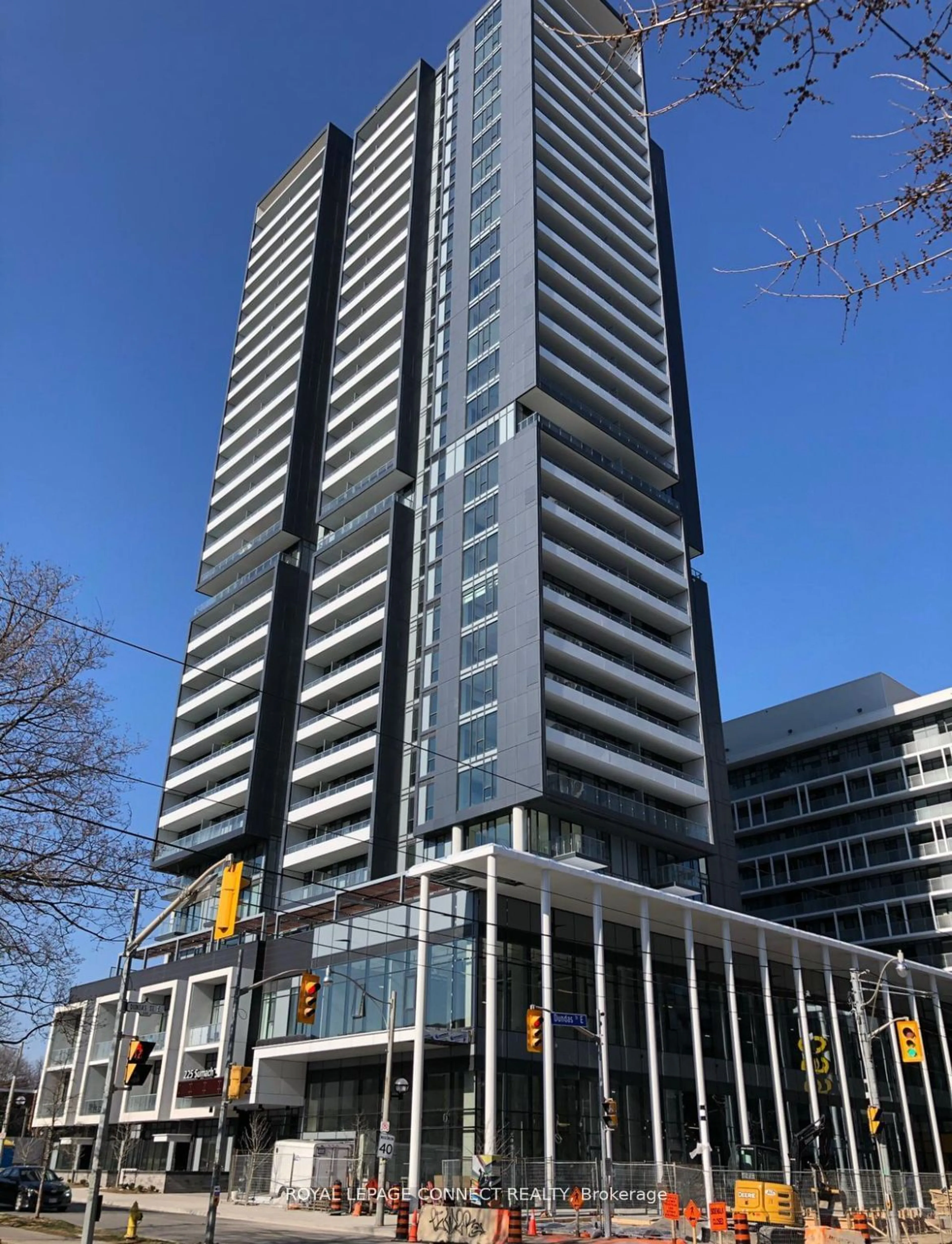 Indoor foyer for 225 Sumach St #2301, Toronto Ontario M5A 0P8