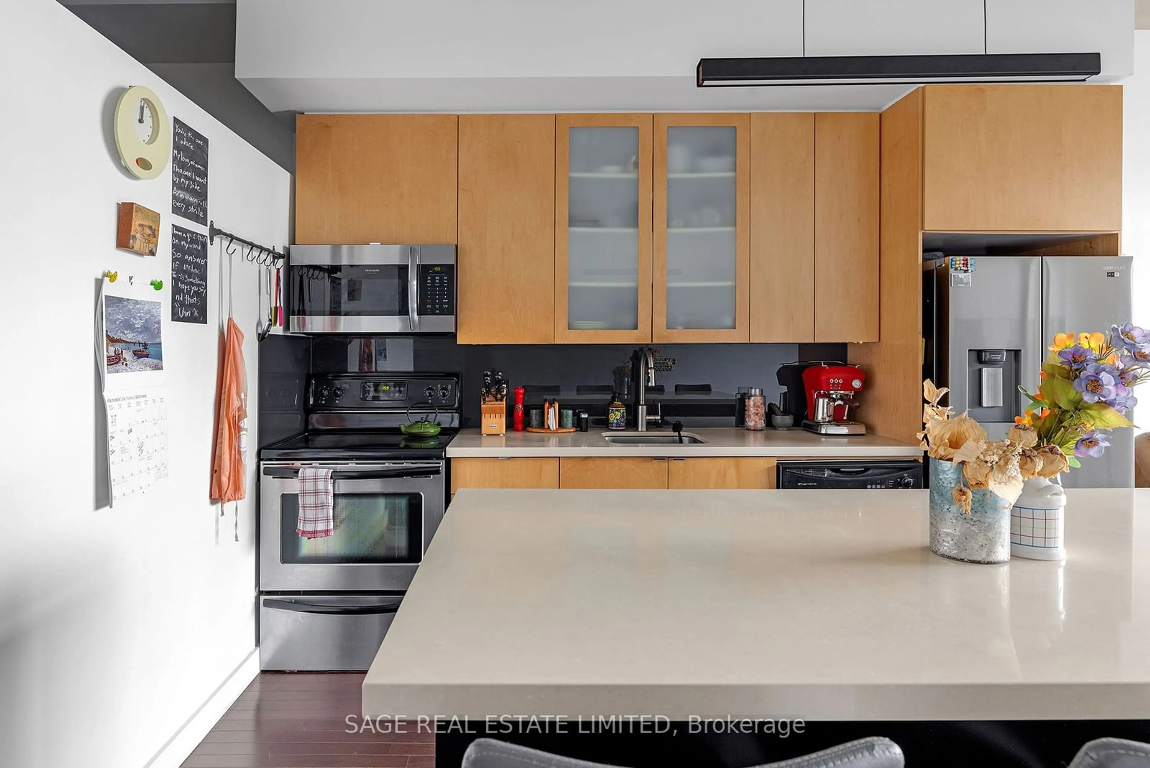 Contemporary kitchen, unknown for 33 Mill St #526, Toronto Ontario M5A 3R3