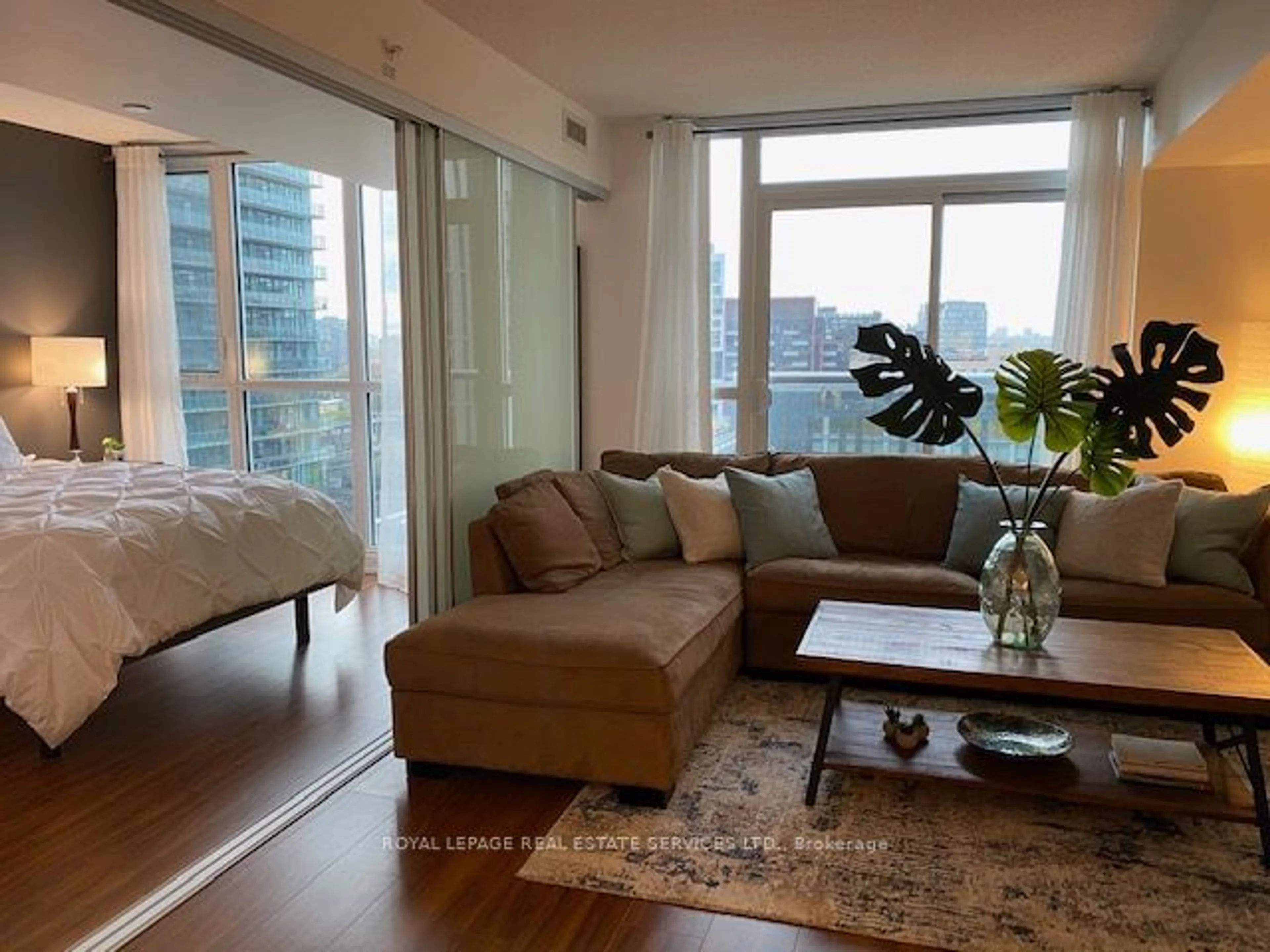 Living room with furniture, unknown for 85 Queens Wharf Rd #1511, Toronto Ontario M5V 0J9