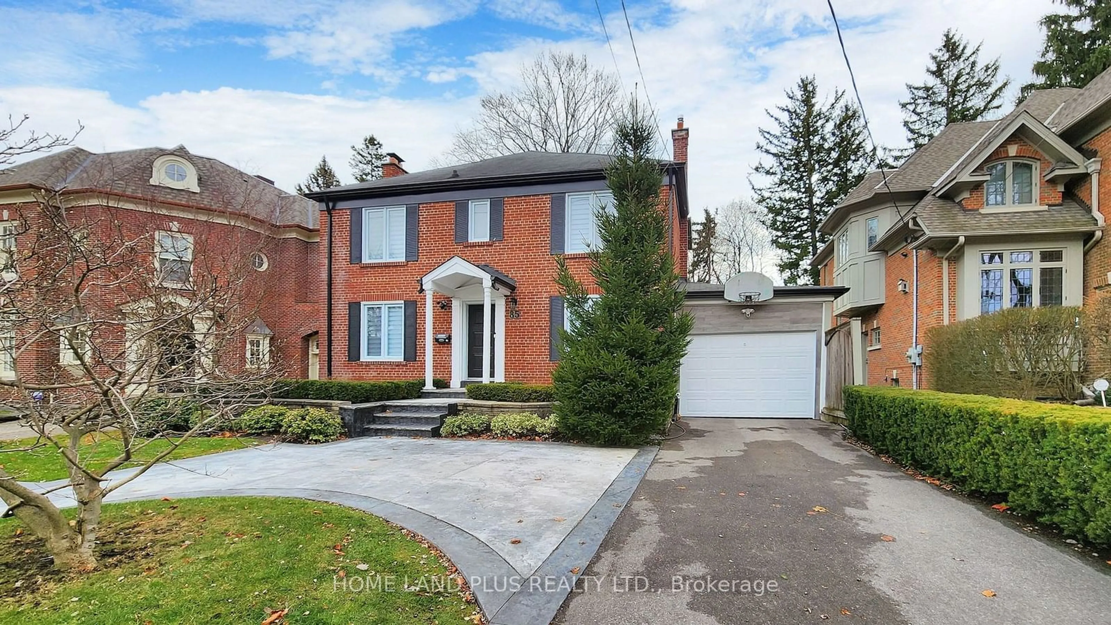 Home with brick exterior material, street for 85 Rochester Ave, Toronto Ontario M4N 1N7