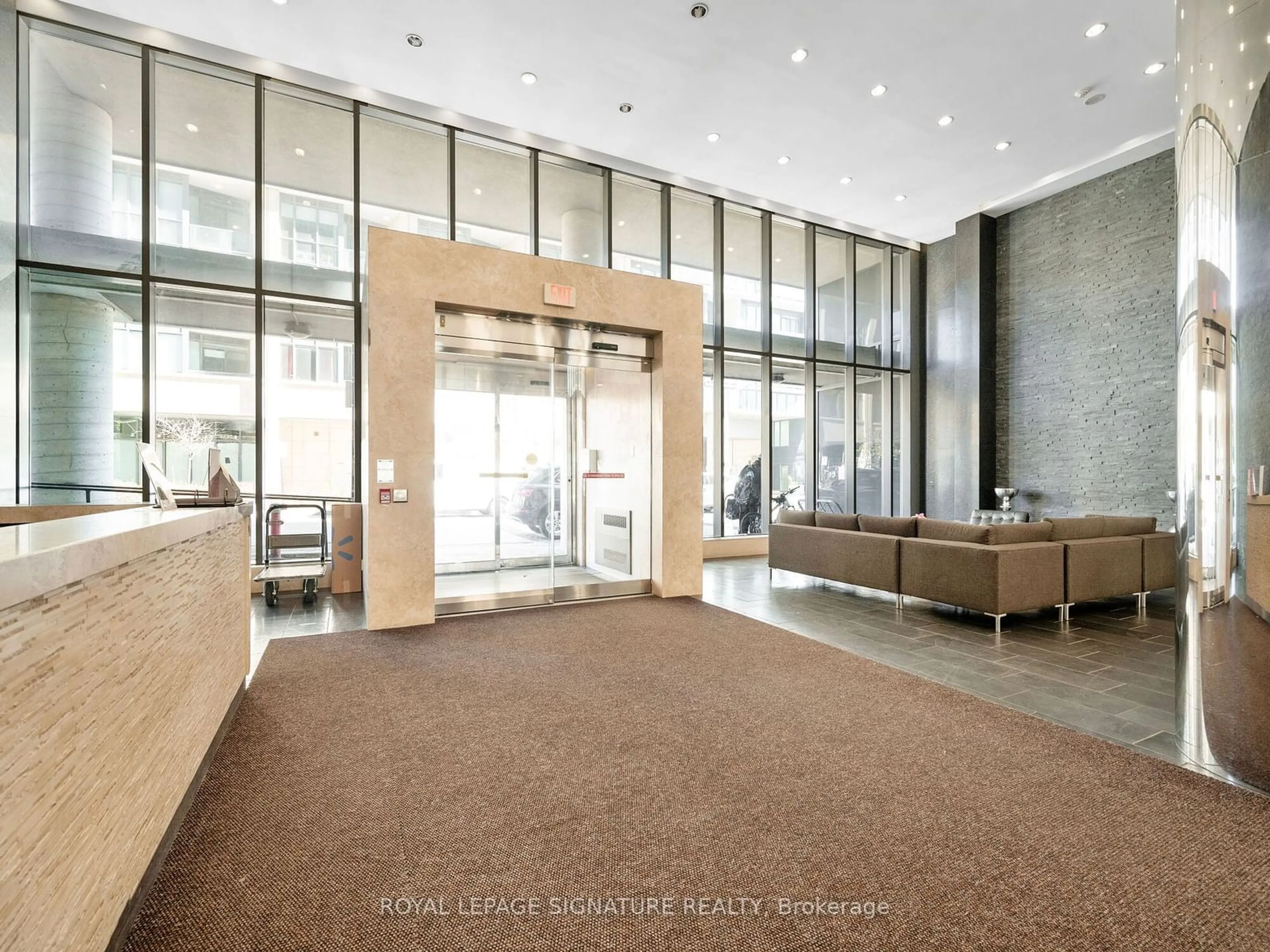 Lobby for 55 East Liberty St #512, Toronto Ontario M6K 3P9