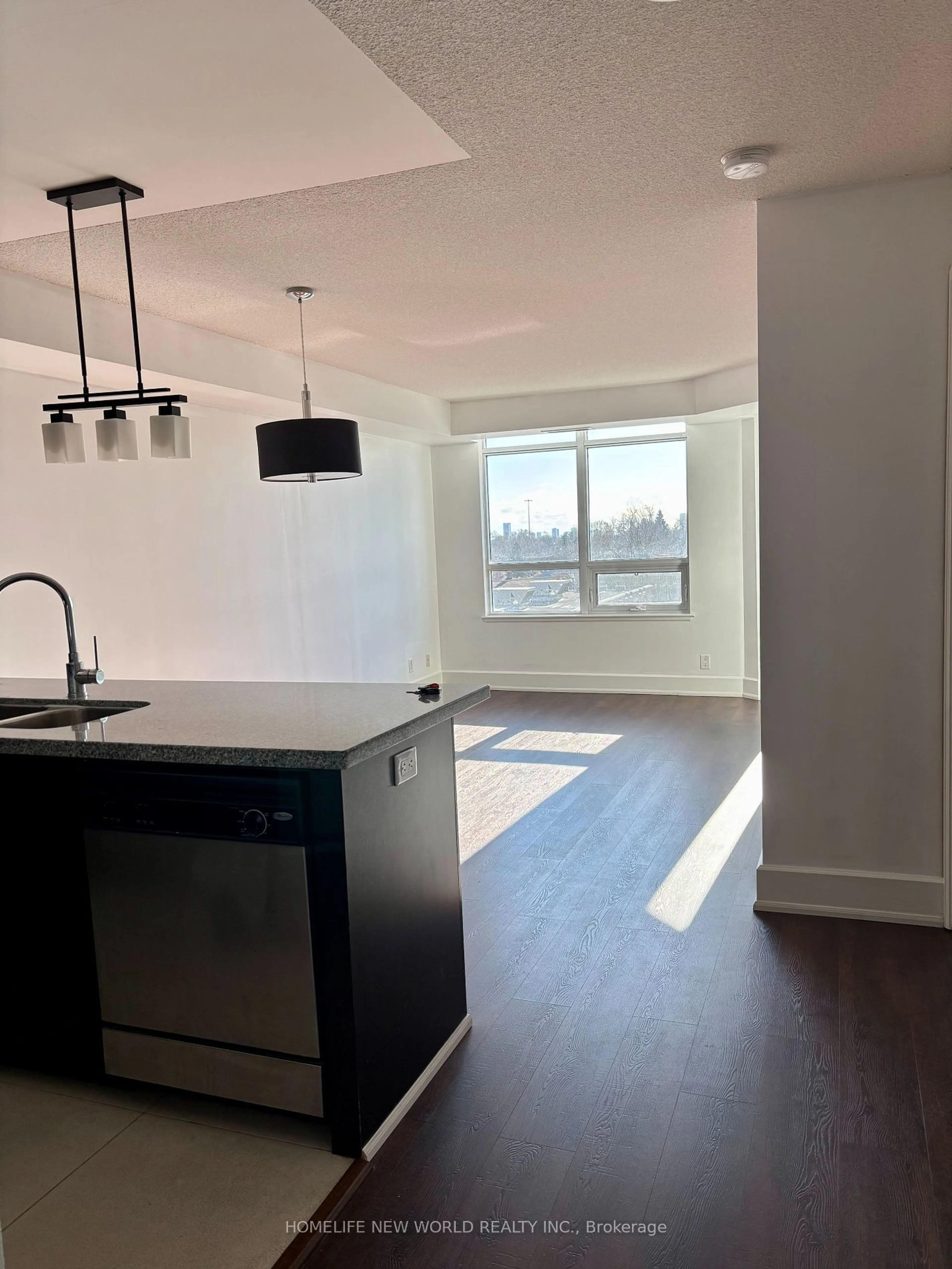 Open concept kitchen, unknown for 676 Sheppard Ave #406, Toronto Ontario M2K 1B7