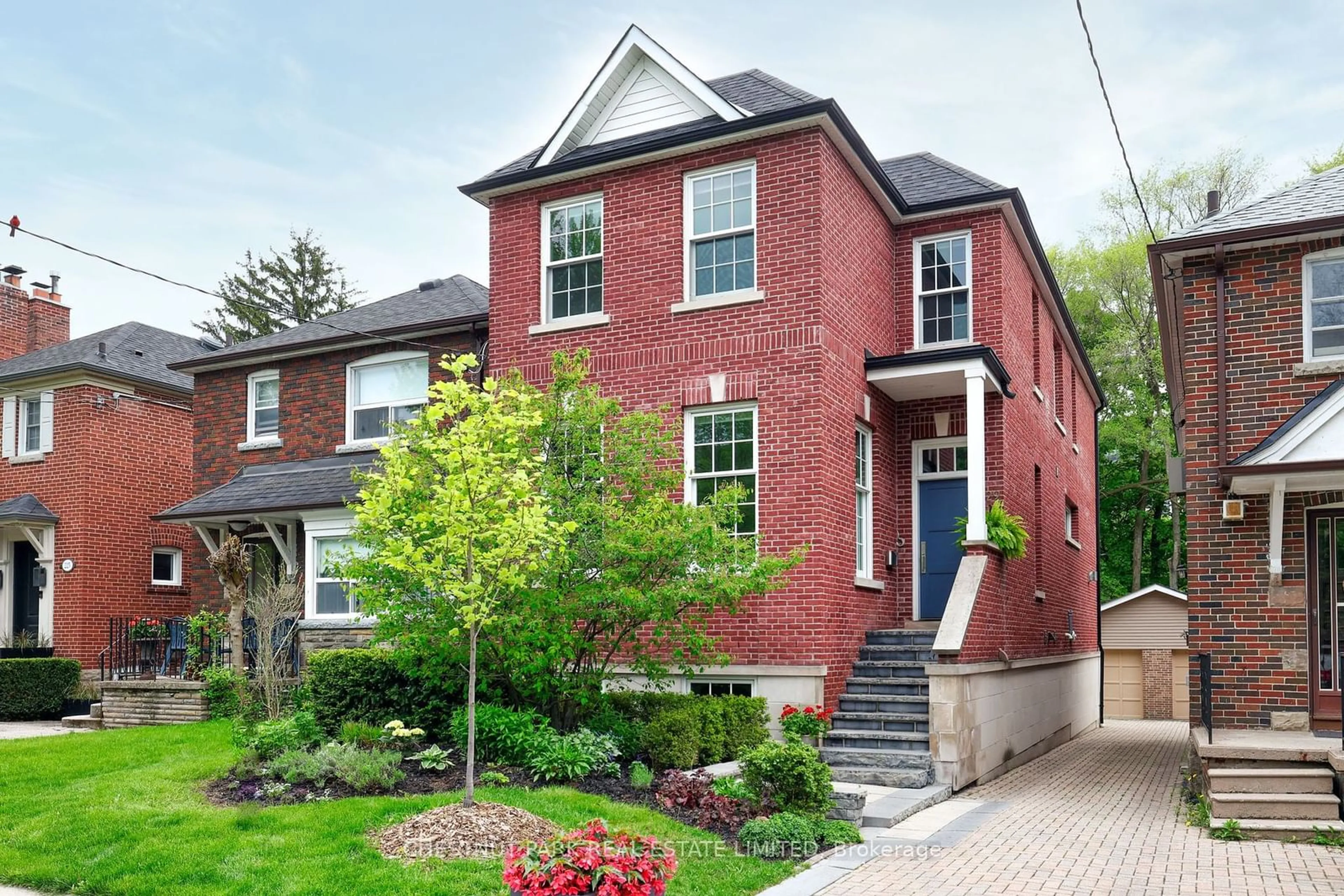 Home with brick exterior material, street for 229 Douglas Ave, Toronto Ontario M5M 1G9