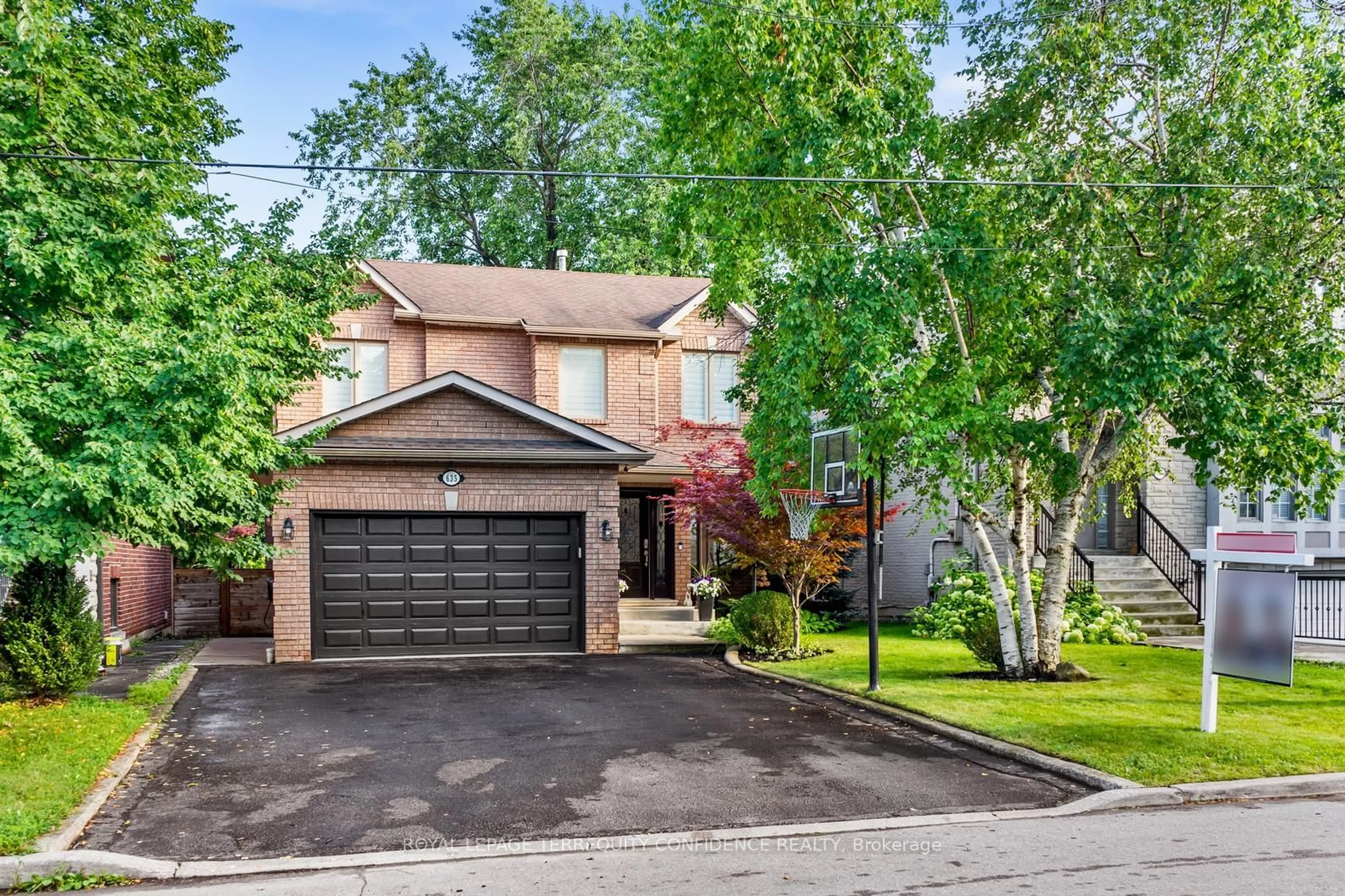 Home with brick exterior material, street for 635 St Germain Ave, Toronto Ontario M5M 1X8