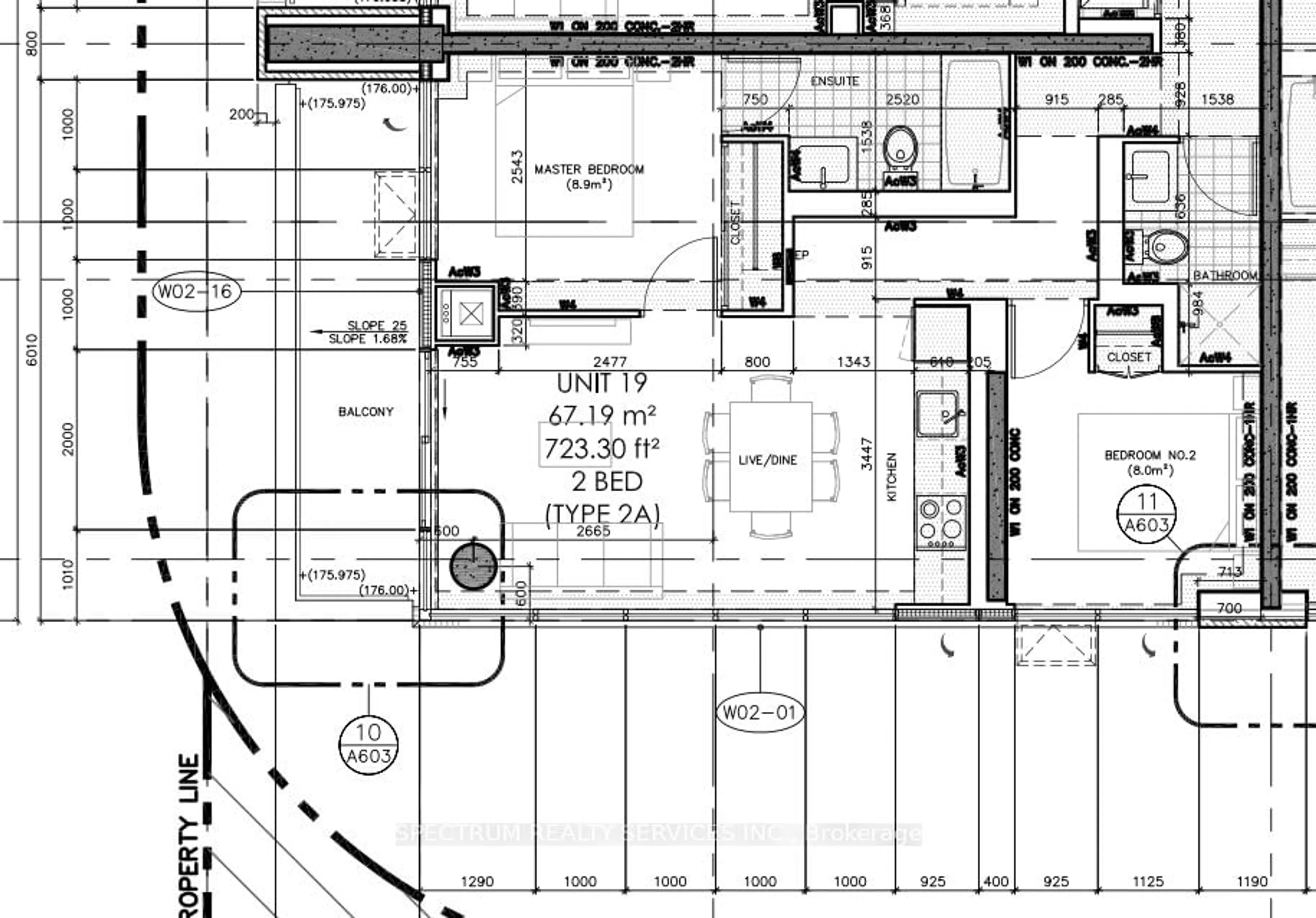 Floor plan for 18 Rean Dr #219, Toronto Ontario M2K 0C7