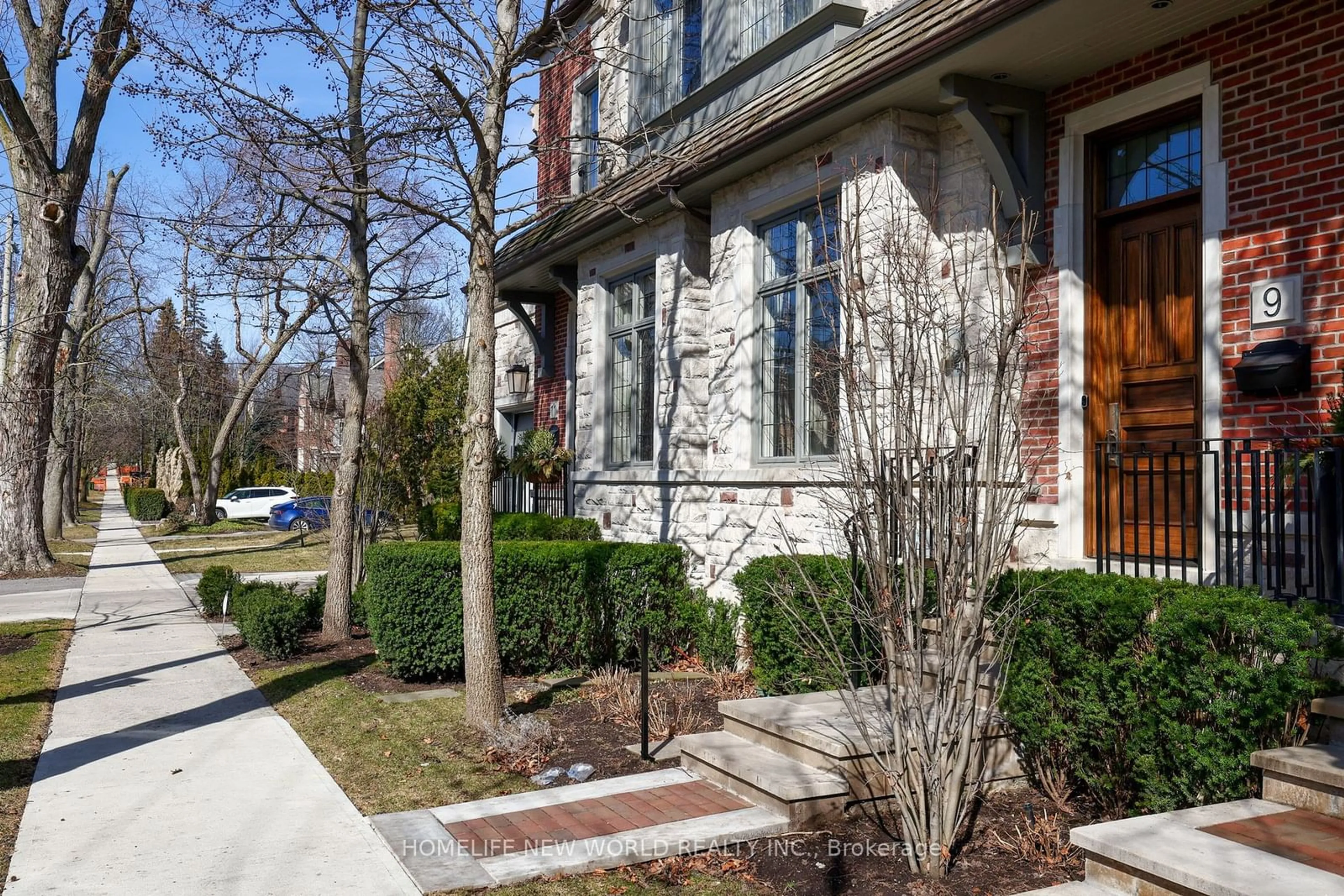 Home with brick exterior material, street for 9 Dunvegan Rd, Toronto Ontario M4V 2P5