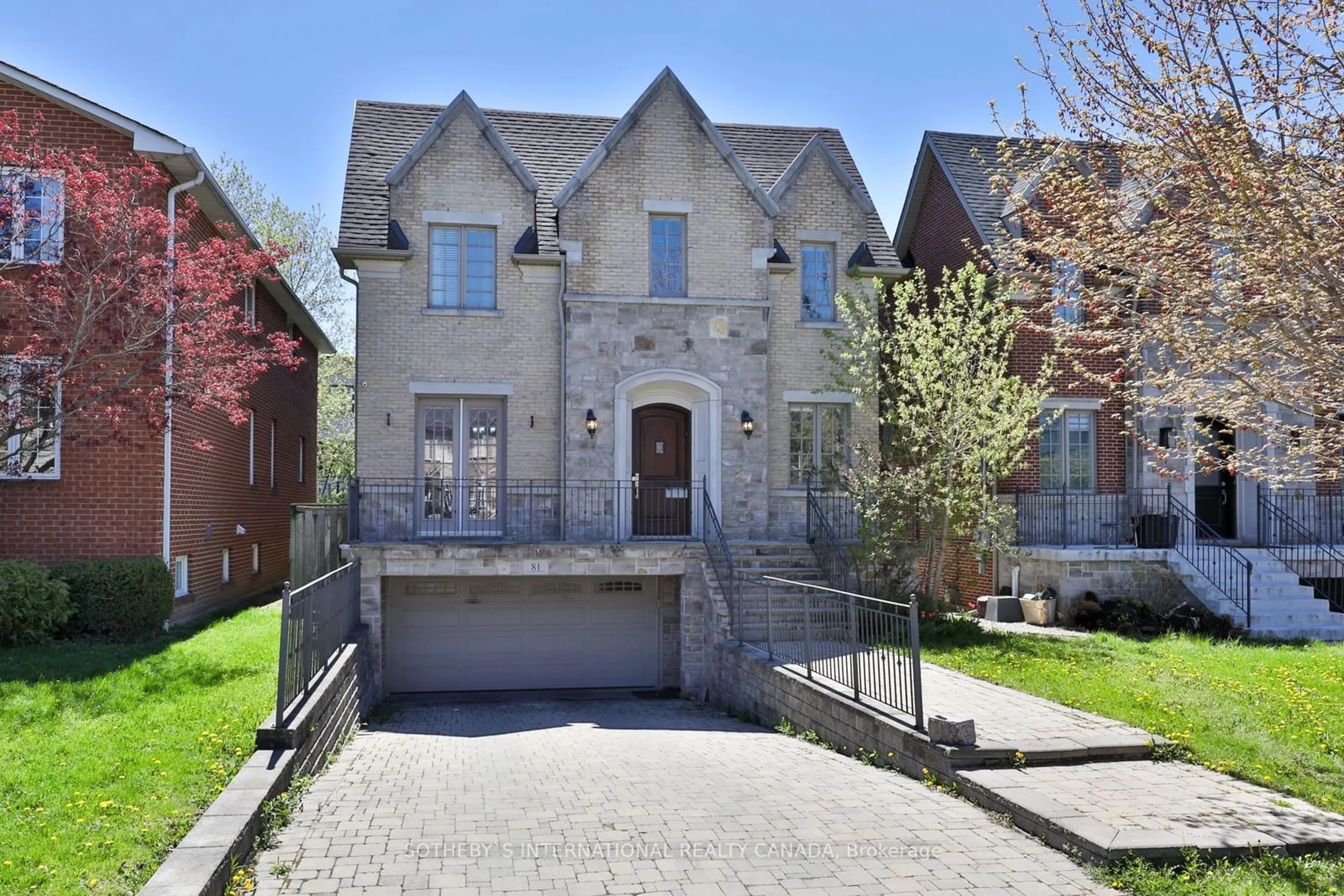 Home with brick exterior material, street for 81 Stormont Ave, Toronto Ontario M5N 2C3