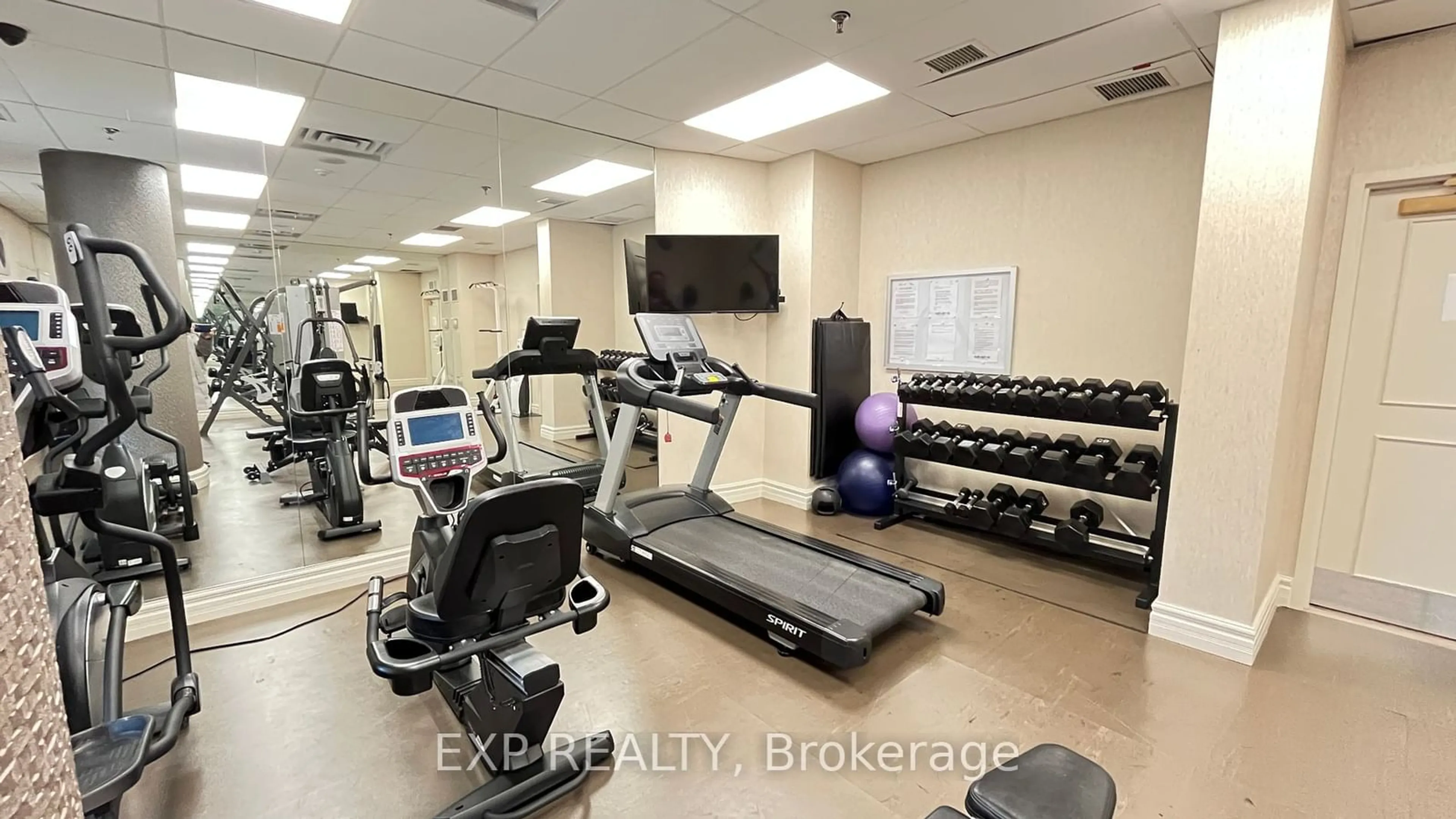 Gym or fitness room for 28 Olive Ave #1012, Toronto Ontario M2N 4N5