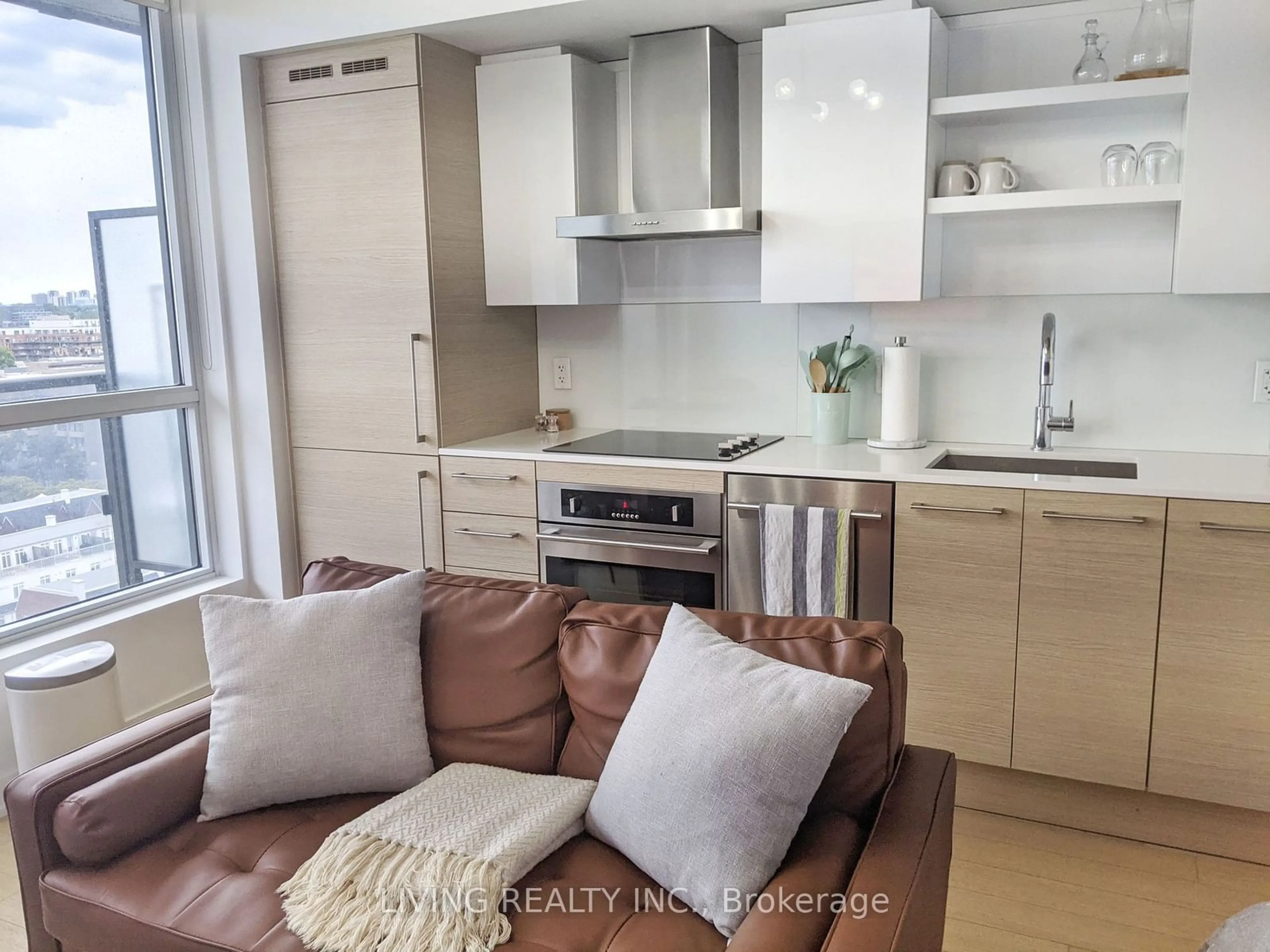 Open concept kitchen, unknown for 1030 King St #1226, Toronto Ontario M6K 0B4