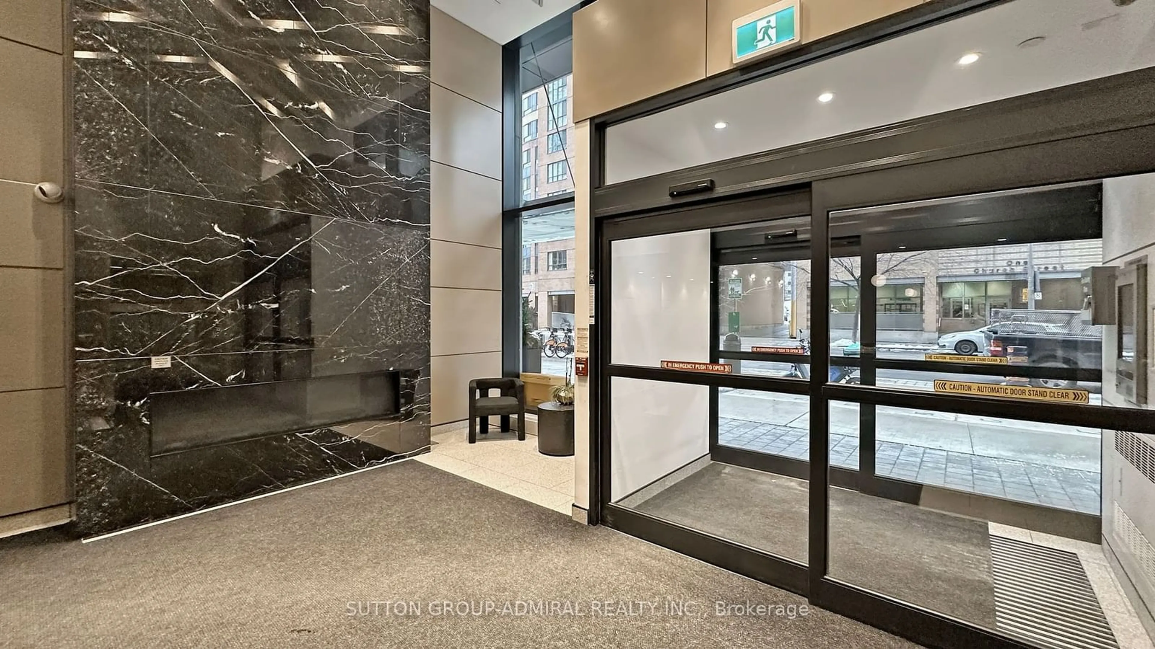 Indoor foyer for 2A Church St #308, Toronto Ontario M5E 0E1