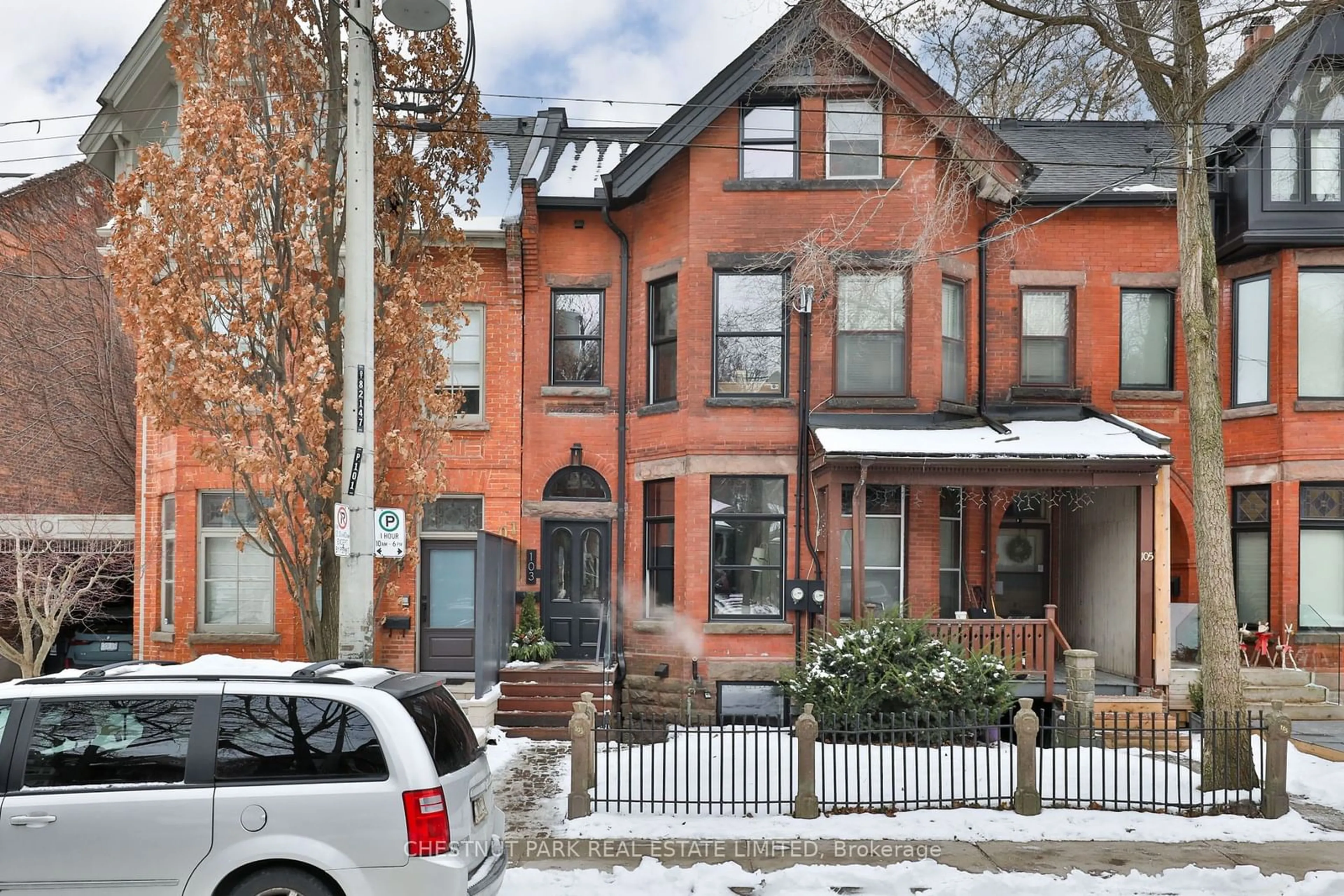 Home with brick exterior material, street for 103 Walker Ave, Toronto Ontario M4V 1G3