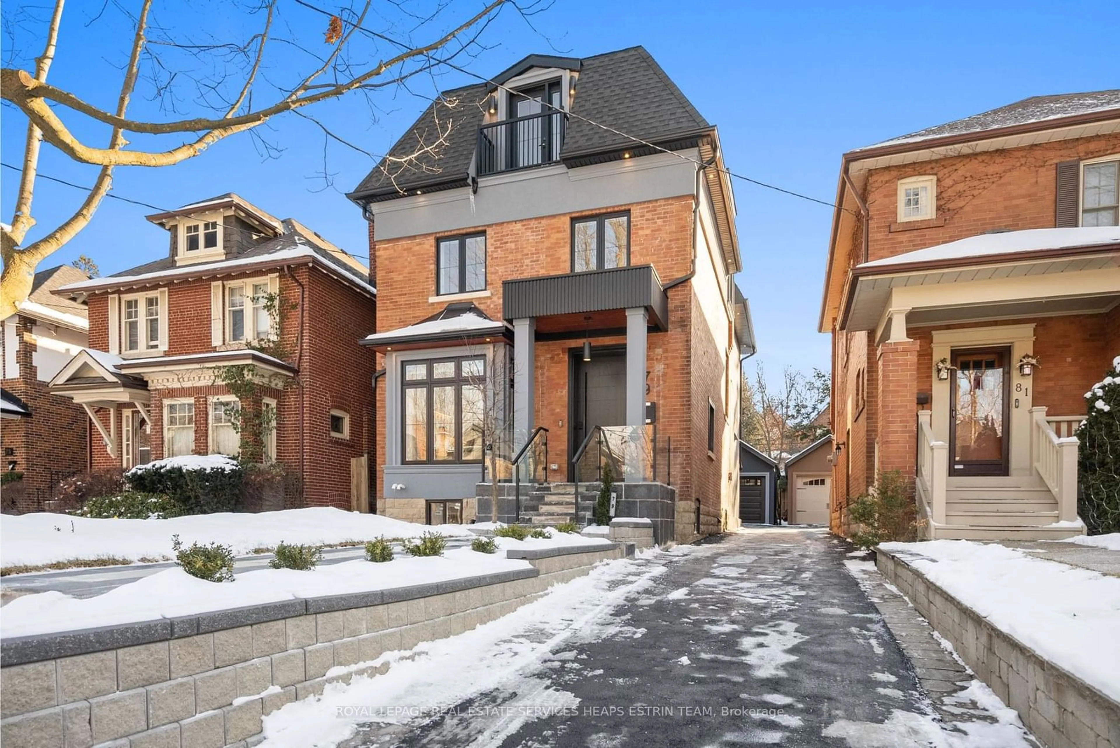 Home with brick exterior material, street for 79 Chudleigh Ave, Toronto Ontario M4R 1T4