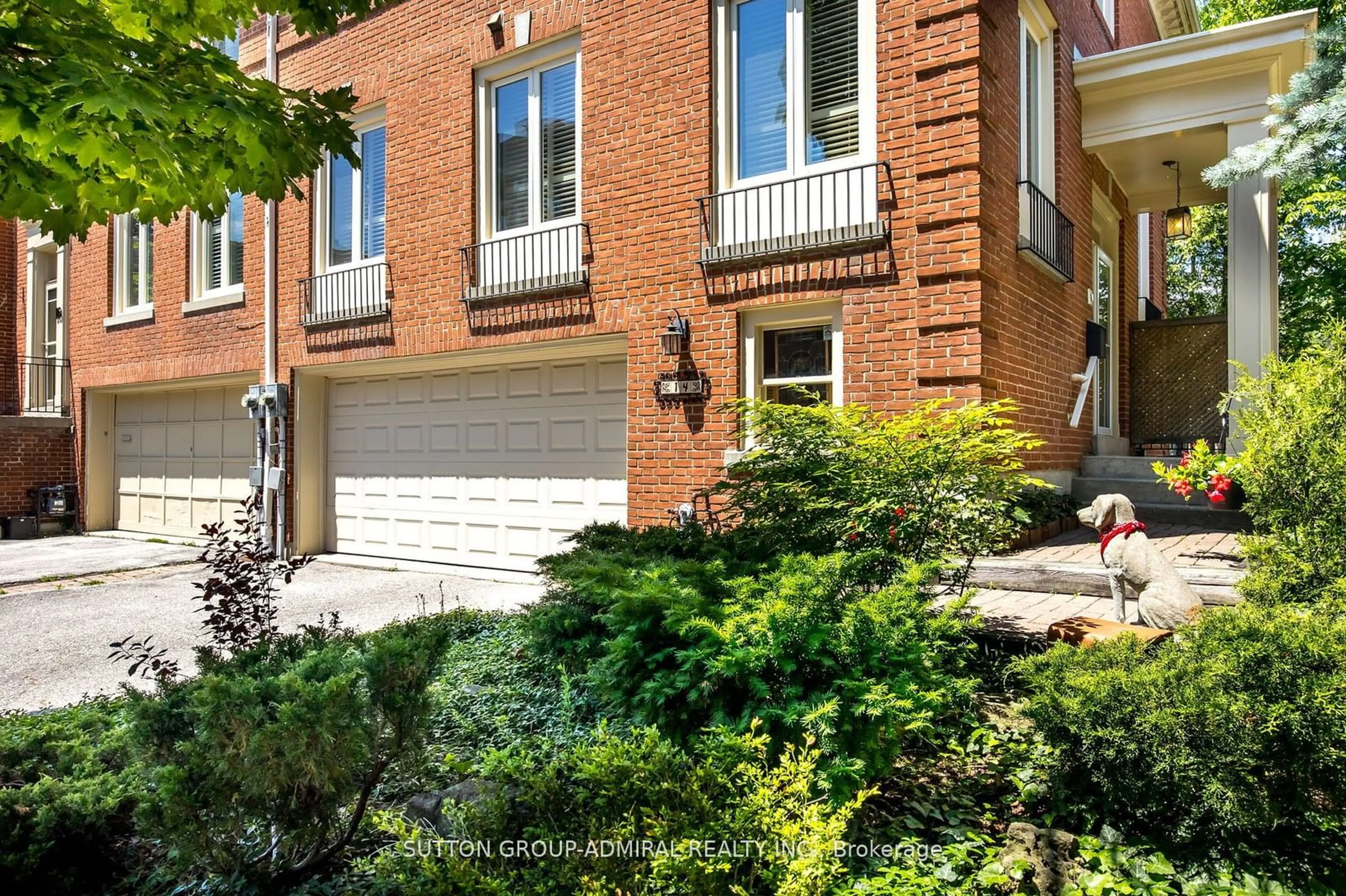 Home with brick exterior material, street for 14 Mallingham Crt, Toronto Ontario M2N 6G4