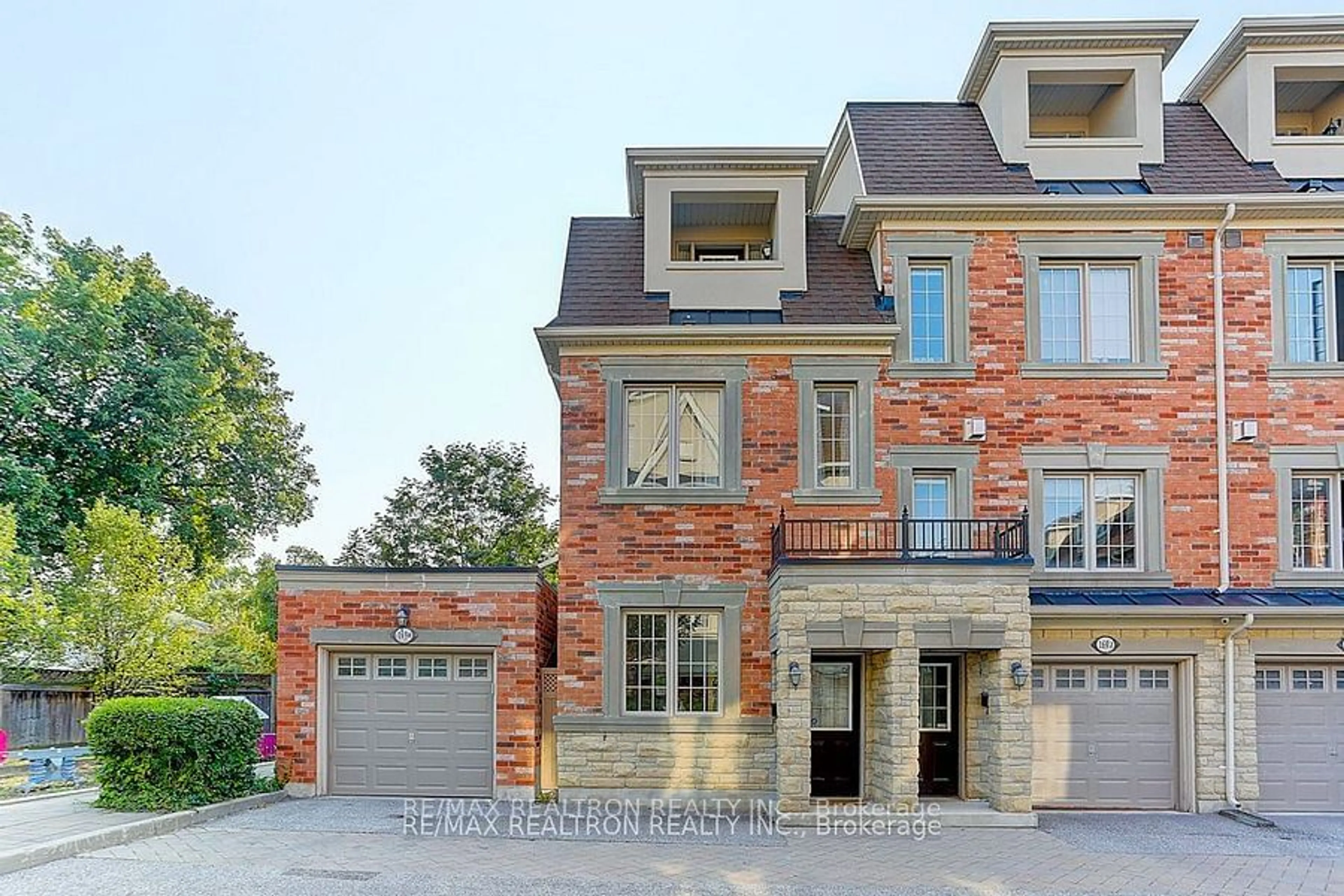 Home with brick exterior material, street for 169 Finch Ave #H, Toronto Ontario M2N 4R8