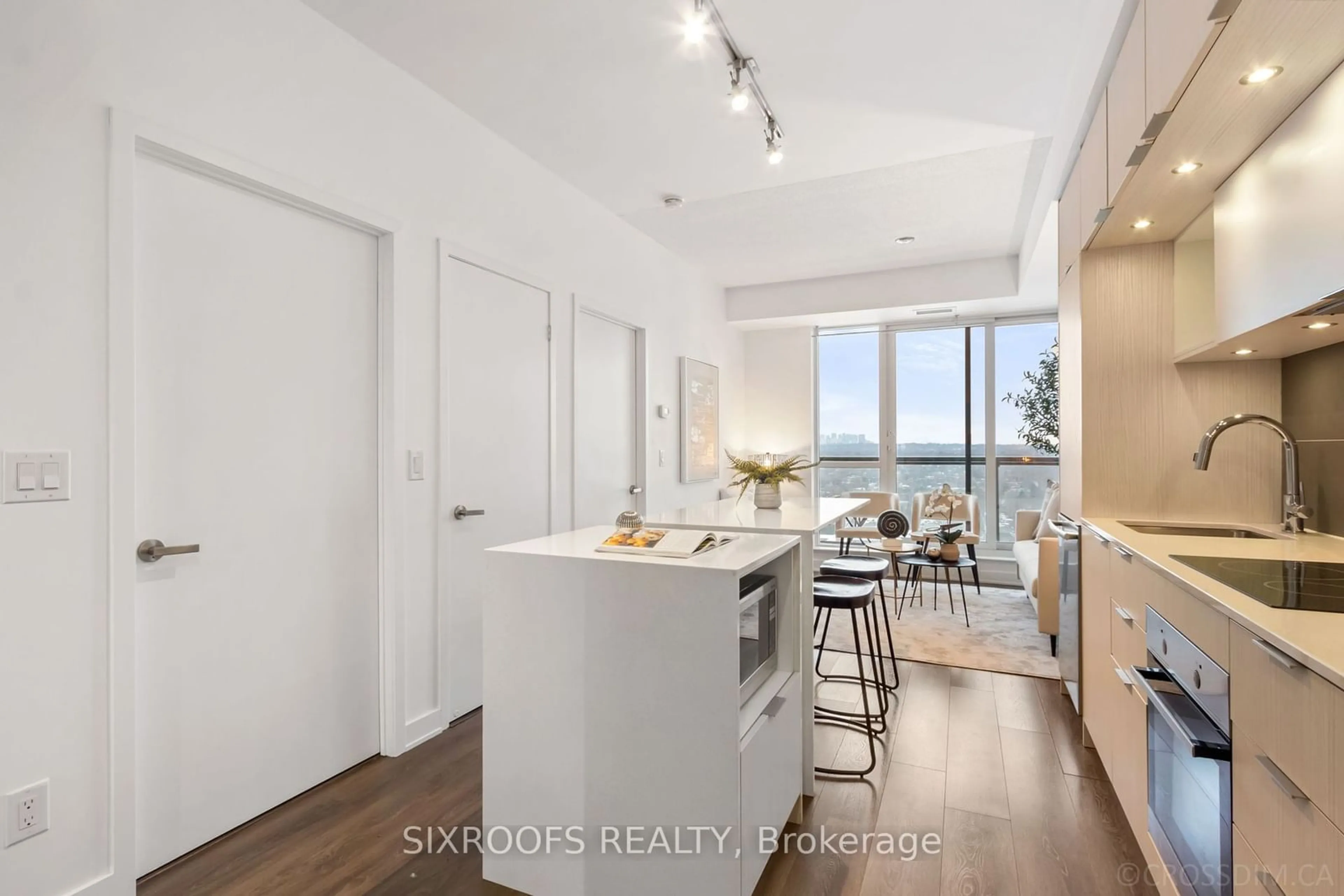 Open concept kitchen, unknown for 55 Regent Park Blvd #2110, Toronto Ontario M5A 0C2