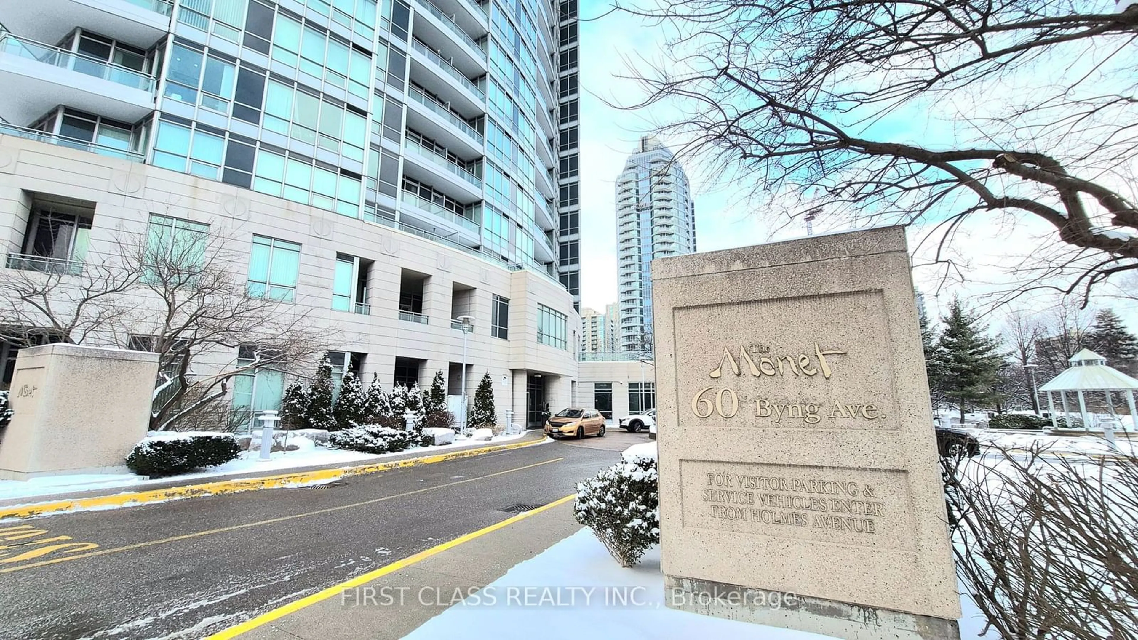 Indoor foyer for 60 Byng Ave #2309, Toronto Ontario M2N 7K3