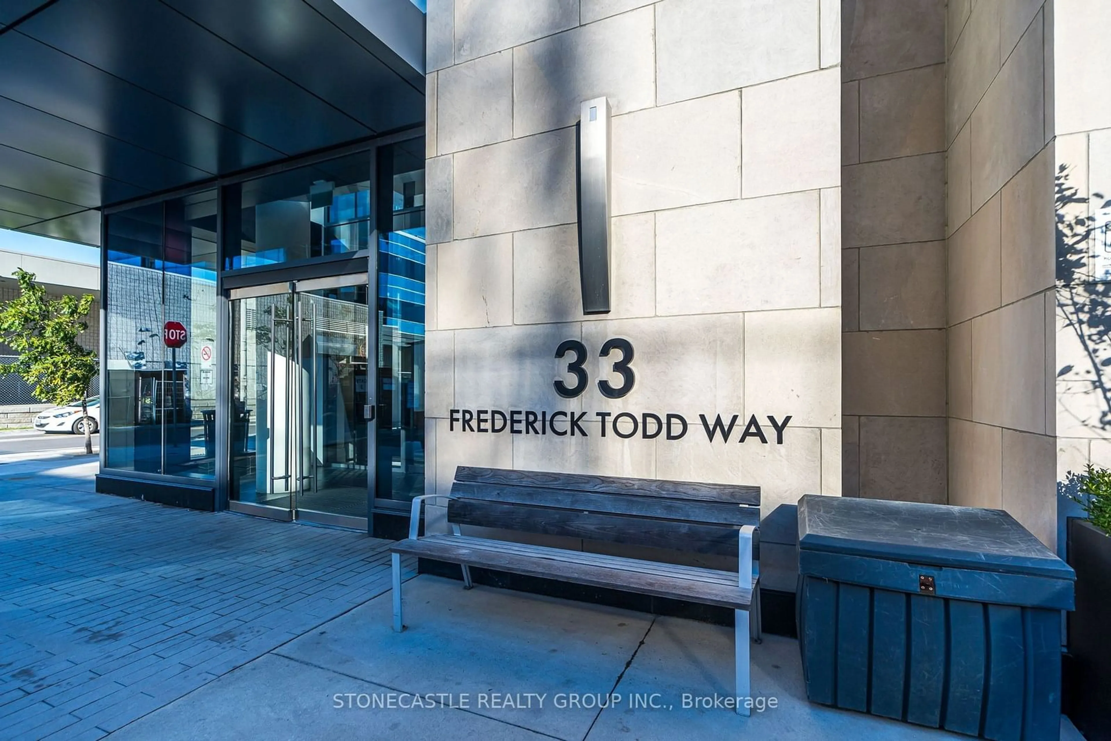 Lobby for 33 Frederick Todd Way #1001, Toronto Ontario M4G 0C9