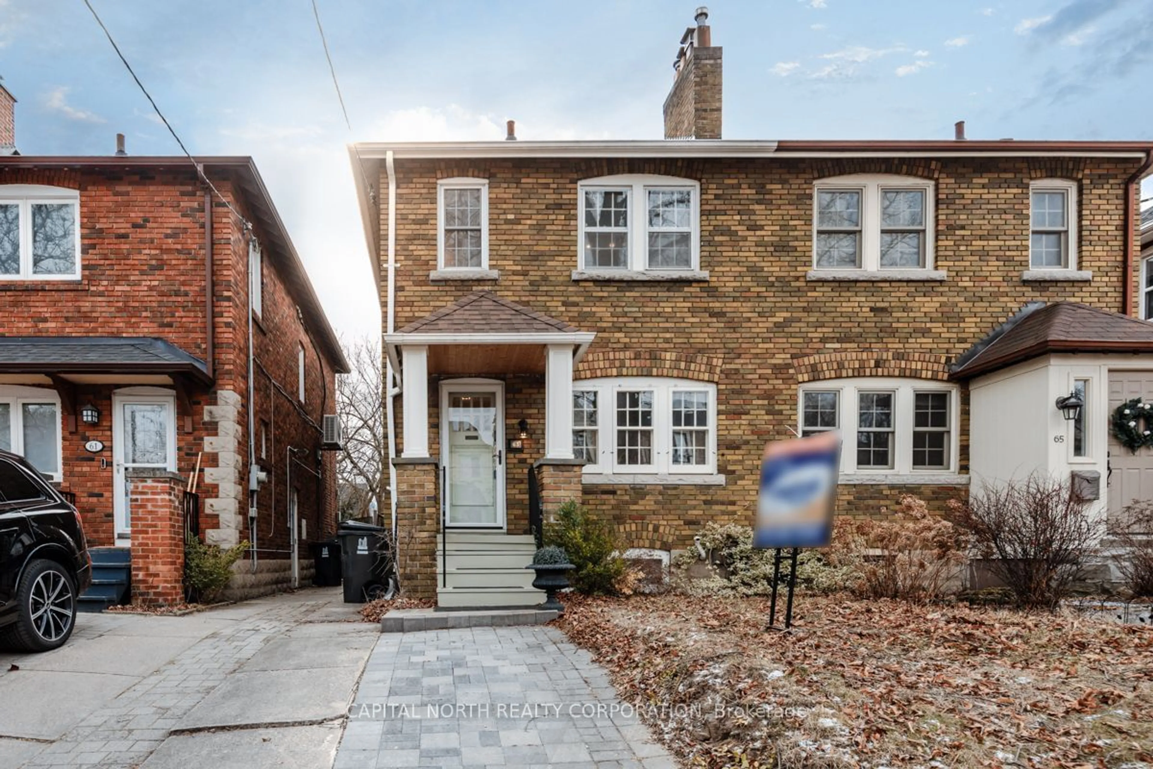 Home with brick exterior material, street for 63 Glengarry Ave, Toronto Ontario M5M 1C8