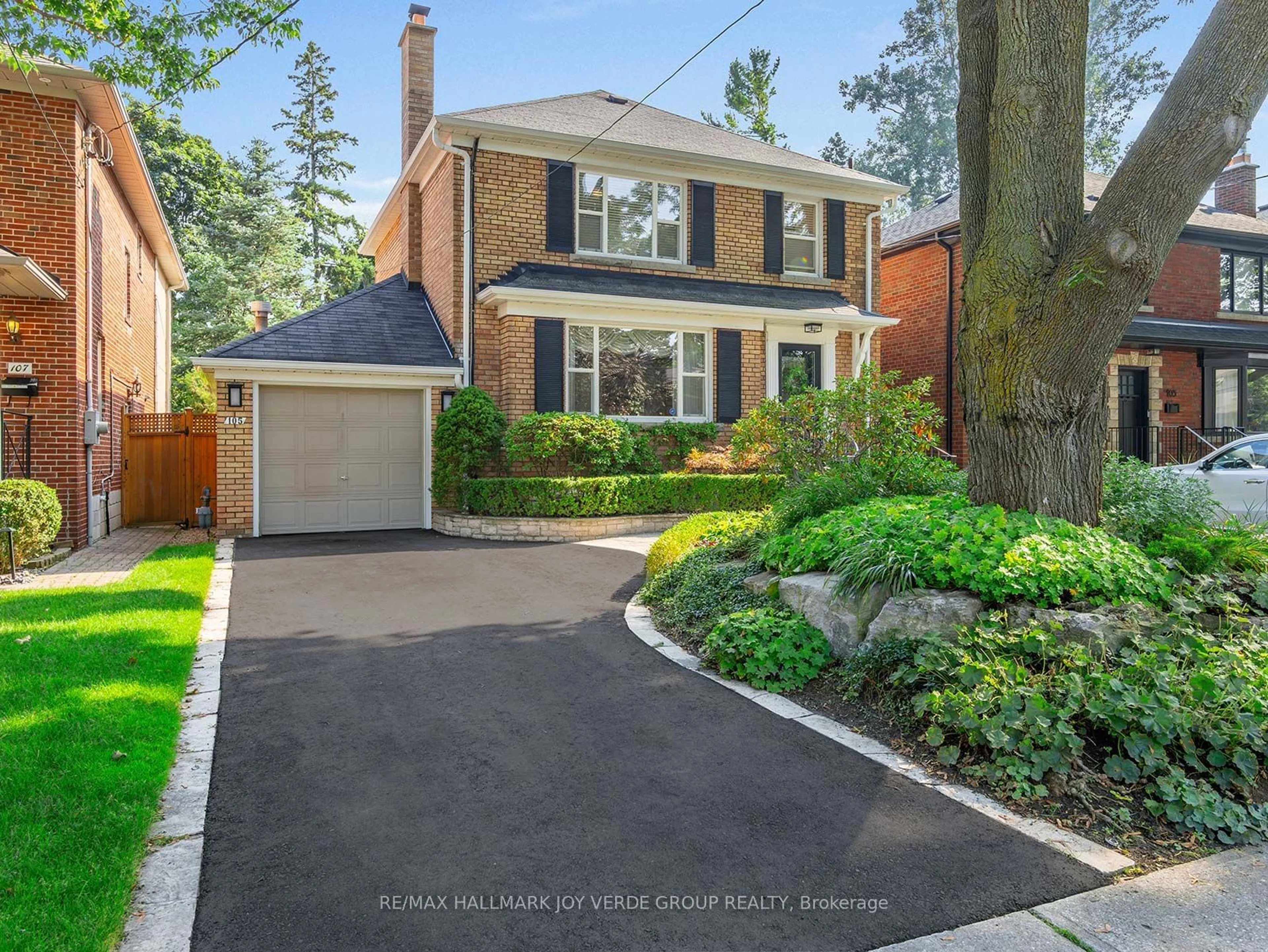 Home with brick exterior material, street for 105 Rykert Cres, Toronto Ontario M4G 2T4