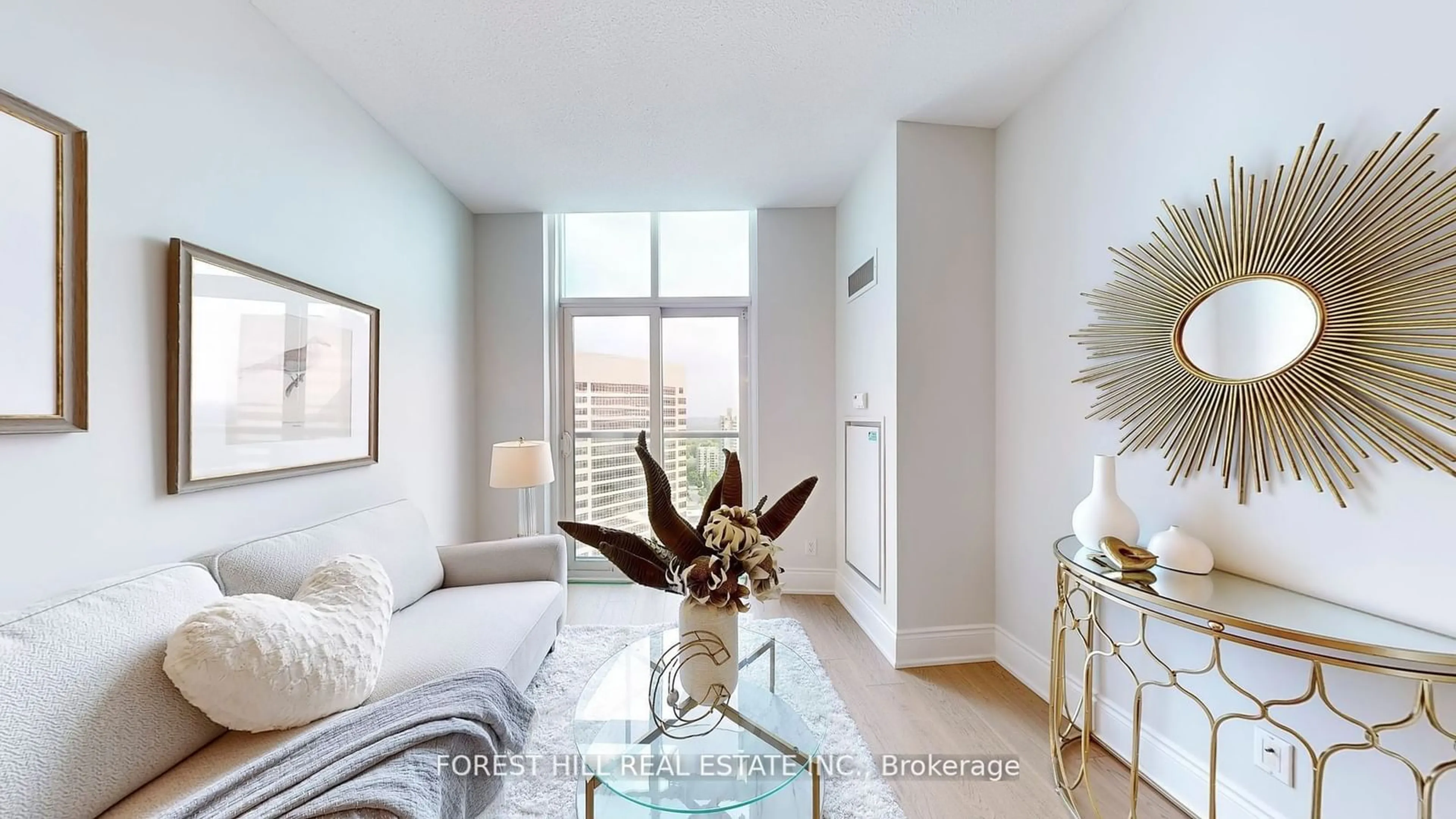 Living room with furniture, unknown for 25 Greenview Ave #PH 24, Toronto Ontario M2M 0A5