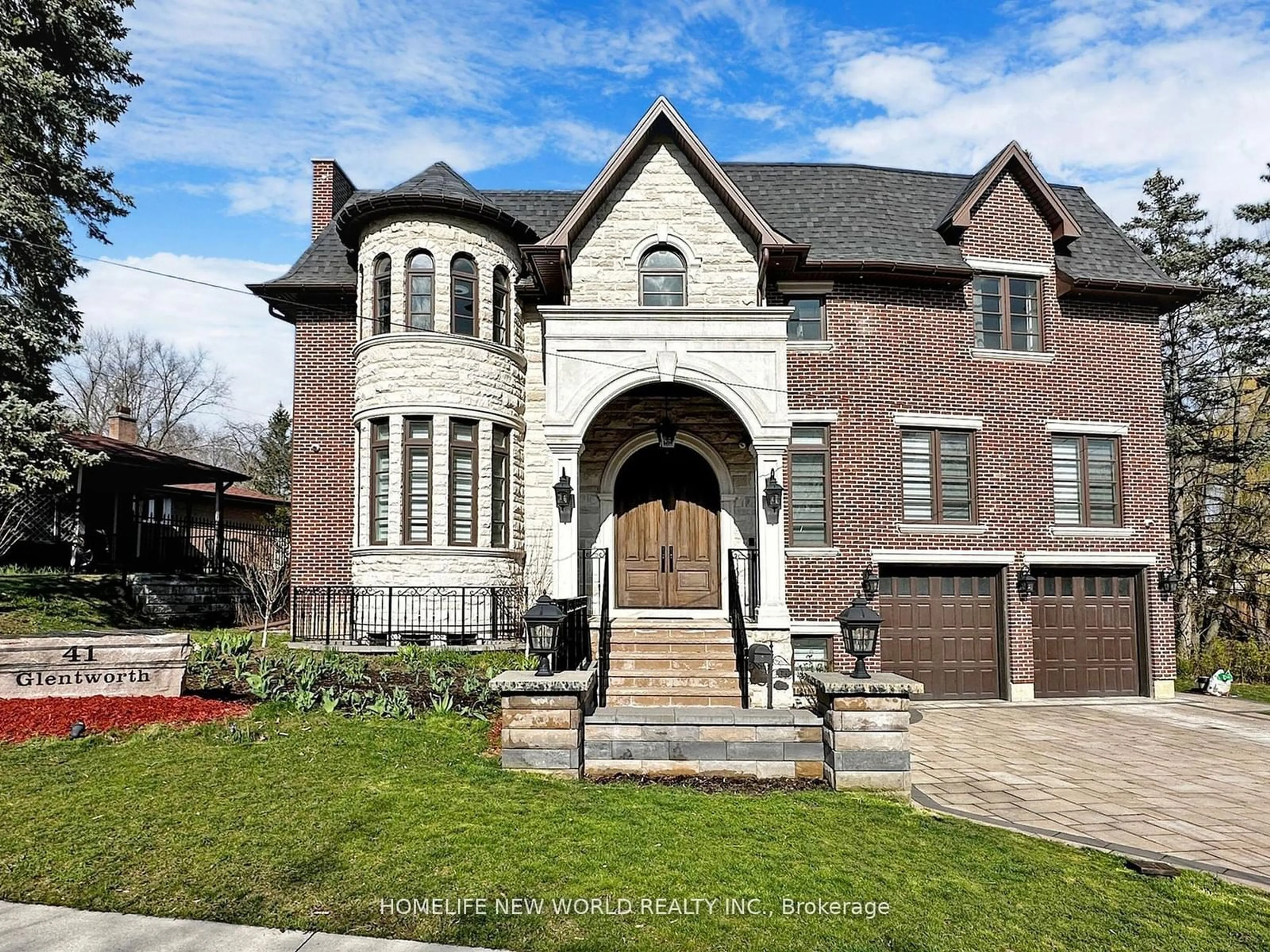 Home with brick exterior material, street for 41 Glentworth Rd, Toronto Ontario M2J 2E7