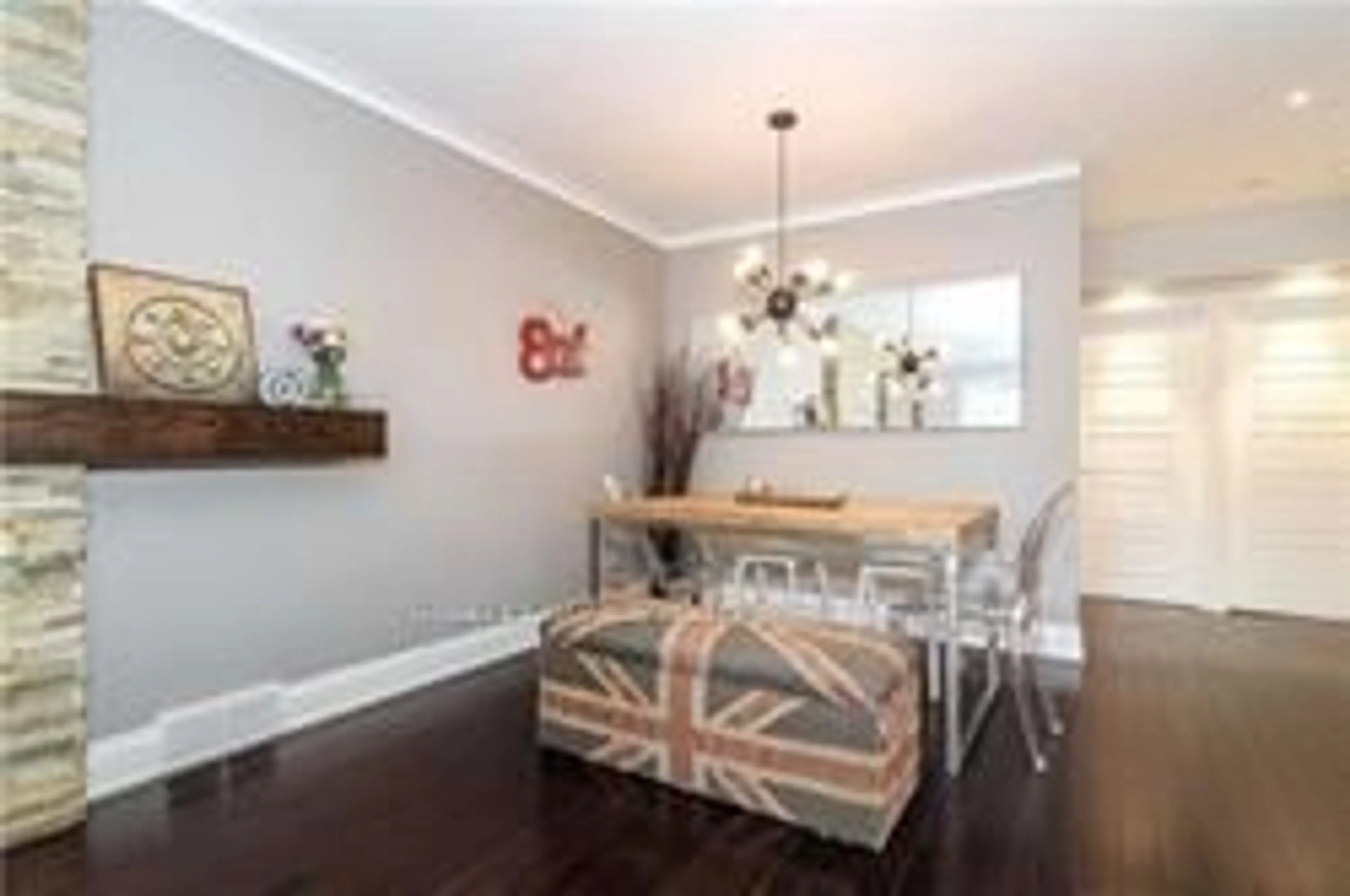 Dining room, wood/laminate floor for 14 Easton Rd, Toronto Ontario M2N 2L3