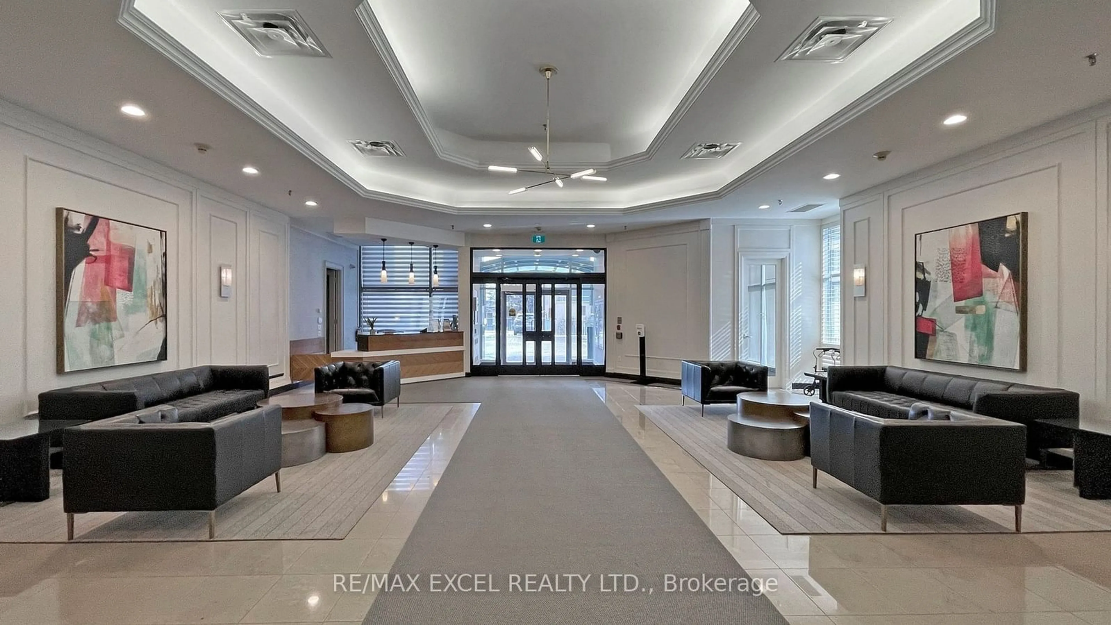 Lobby for 8 Hillcrest Ave #3103, Toronto Ontario M2N 6Y6