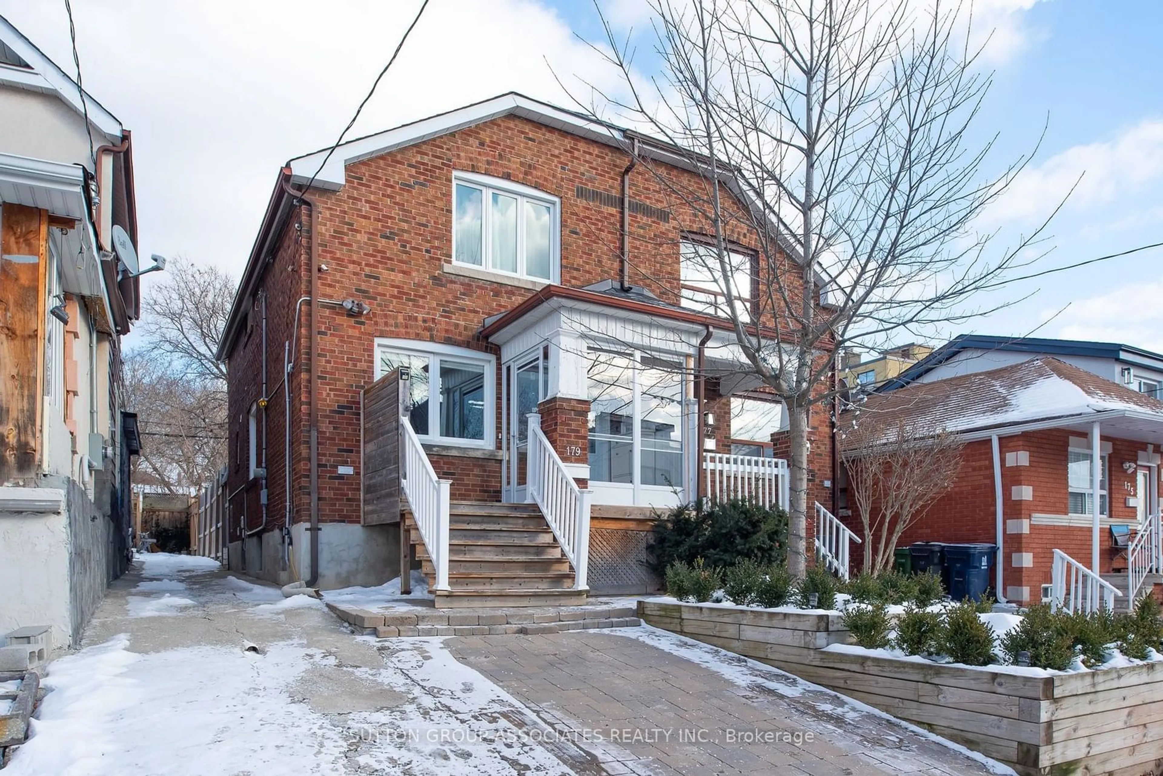 Home with brick exterior material, street for 179 Cedric Ave, Toronto Ontario M6C 3X7